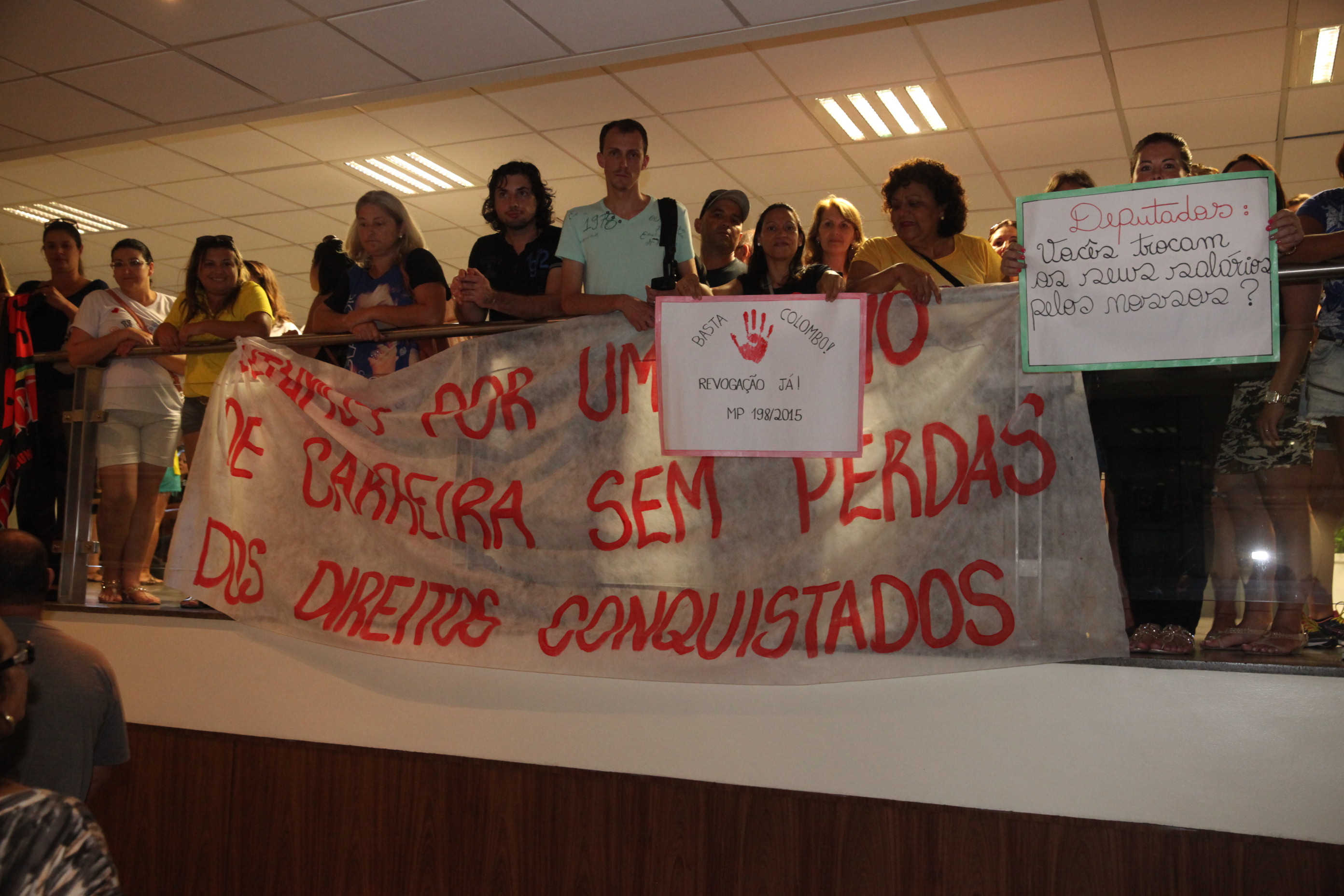 Manifestação dos Professores. Foto: Fábio Queiroz / Agência AL