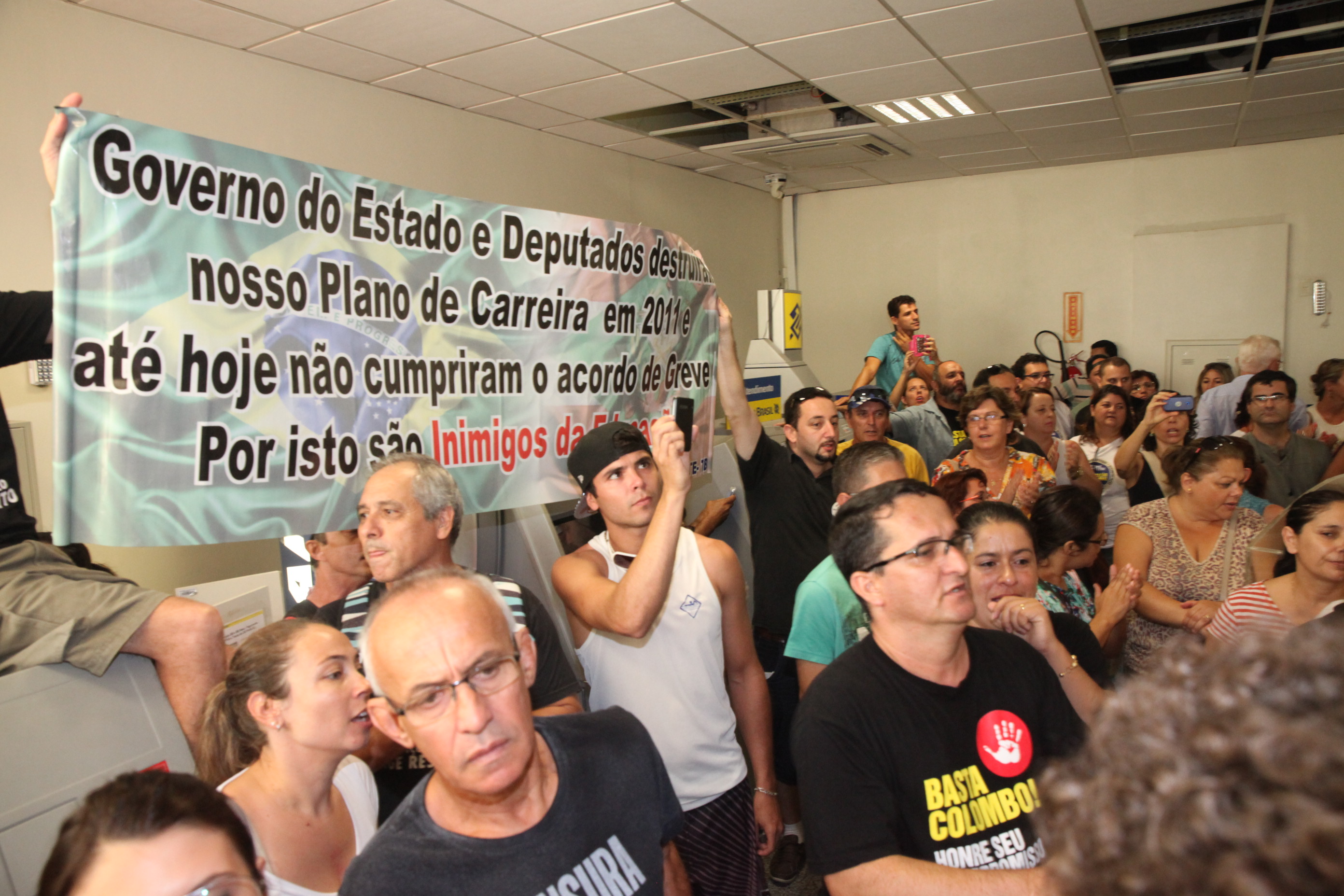 Manifestação dos Professores. Foto: Fábio Queiroz / Agência AL