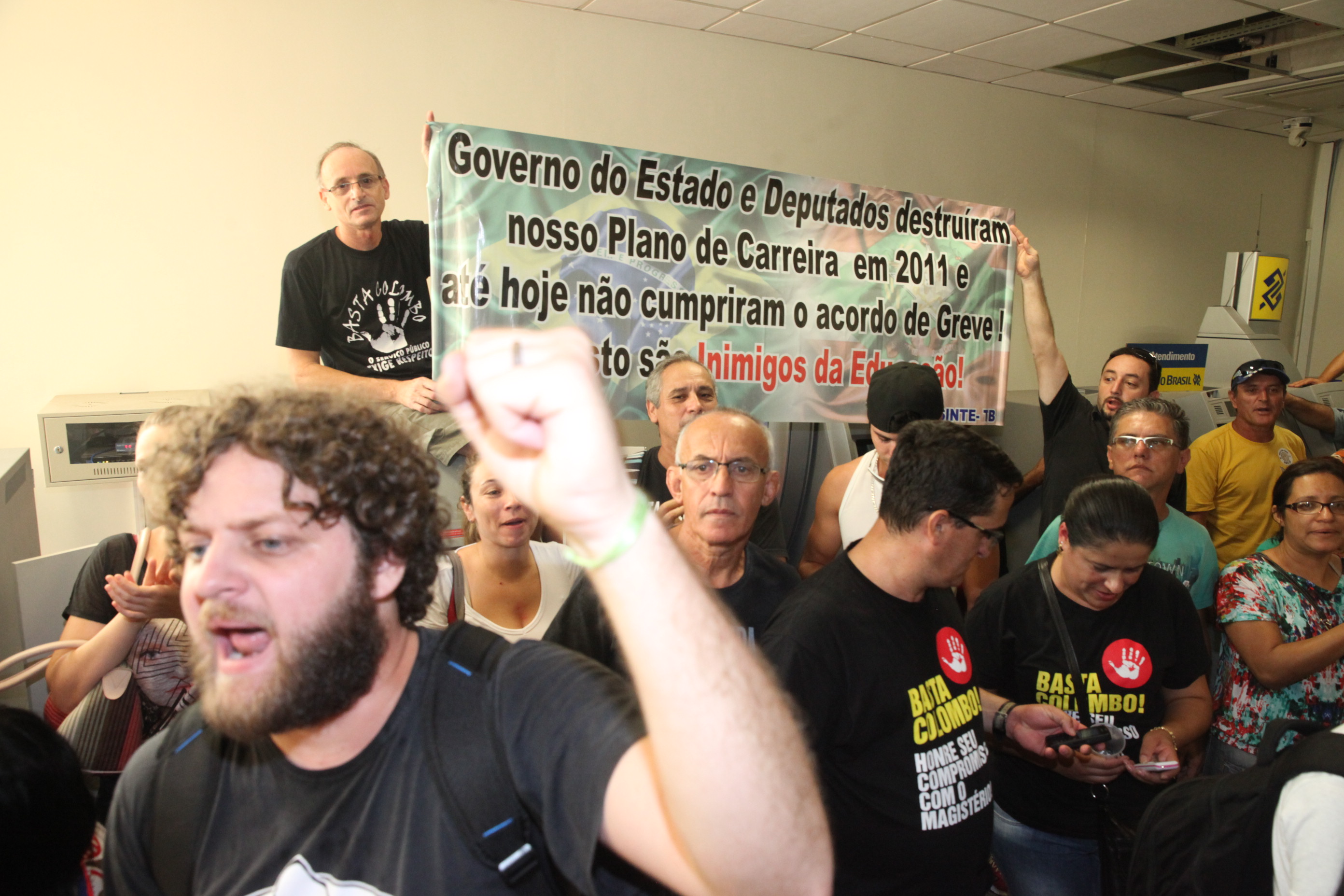 Manifestação dos Professores. Foto: Fábio Queiroz / Agência AL