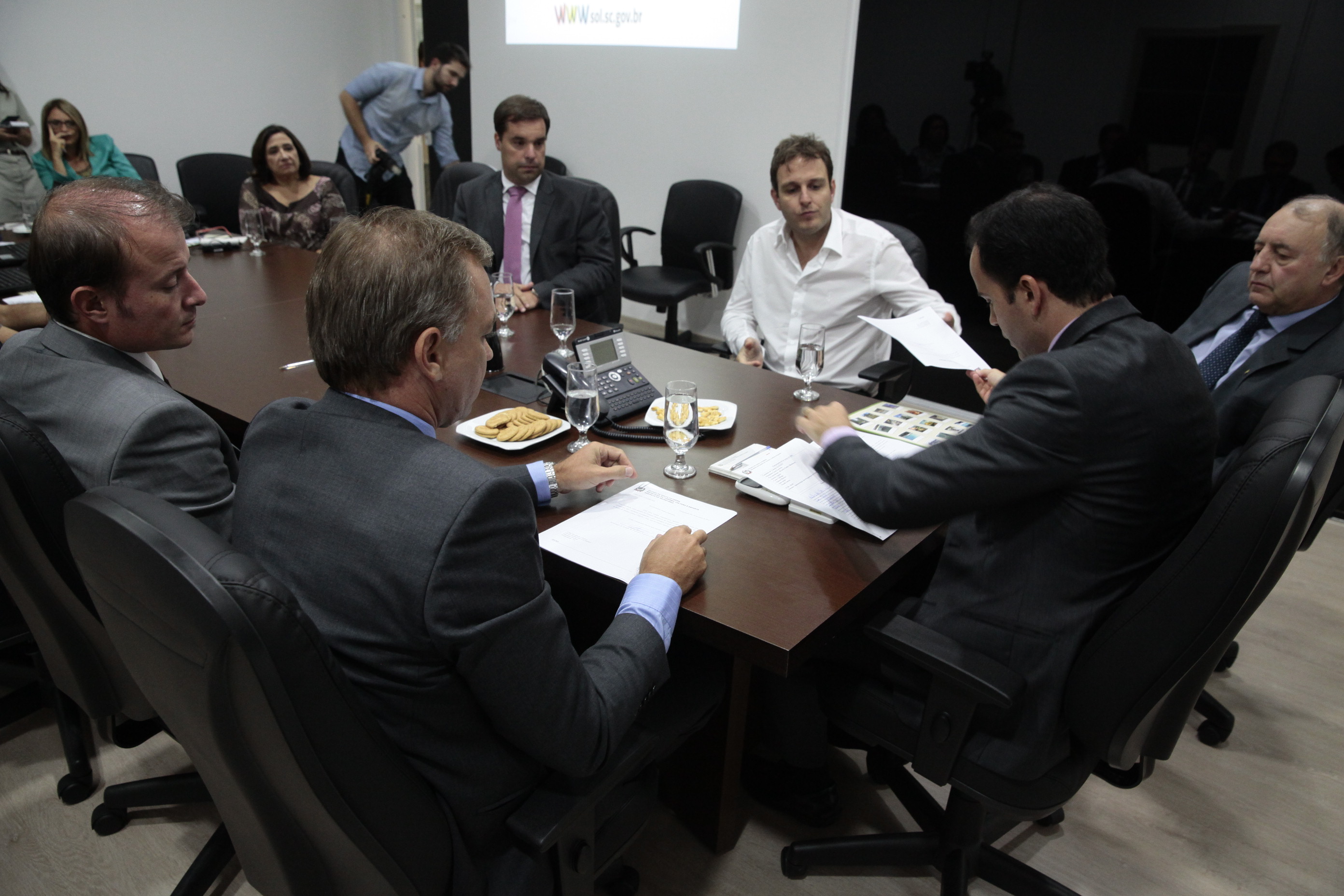 Comissão de Turismo se reúne com Secretário Estadual de Turismo. Foto: Miriam Zomer/Agência AL