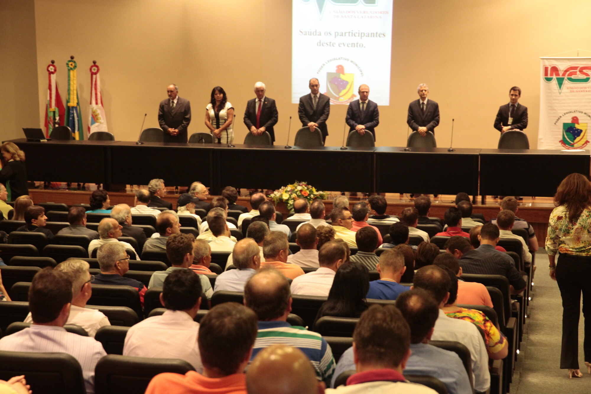 Legislativo apoia Encontro Estadual de Vereadores de Santa Catarina
