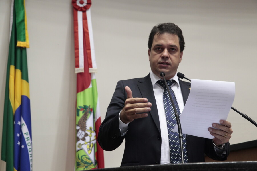 Deputado Rodrigo Minotto FOTO: Eduardo Guedes de Oliveira/Agência AL
