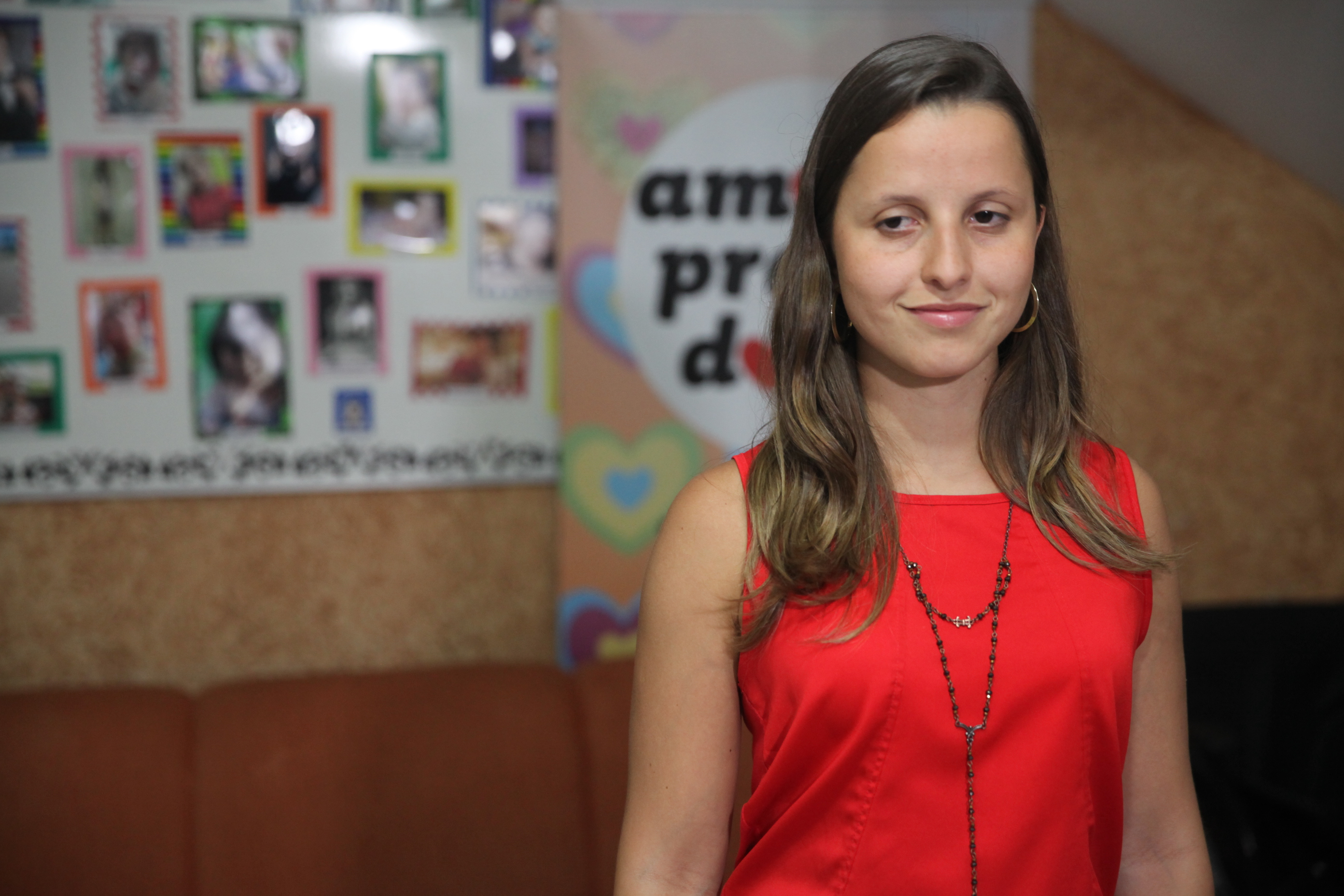 Jessica Pereira Cardozo - Amor pra Down. Associação de Pais e Amigos da Síndrome de Down. Foto: Miriam Zomer/Agência AL