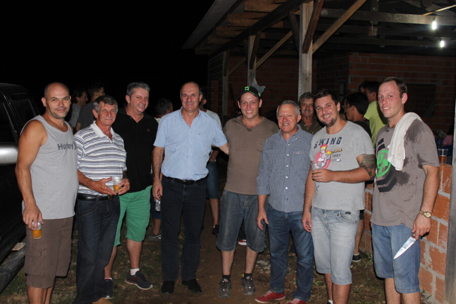 Deputado José Milton Scheffer e lideranças de Ilhota e Gaspar