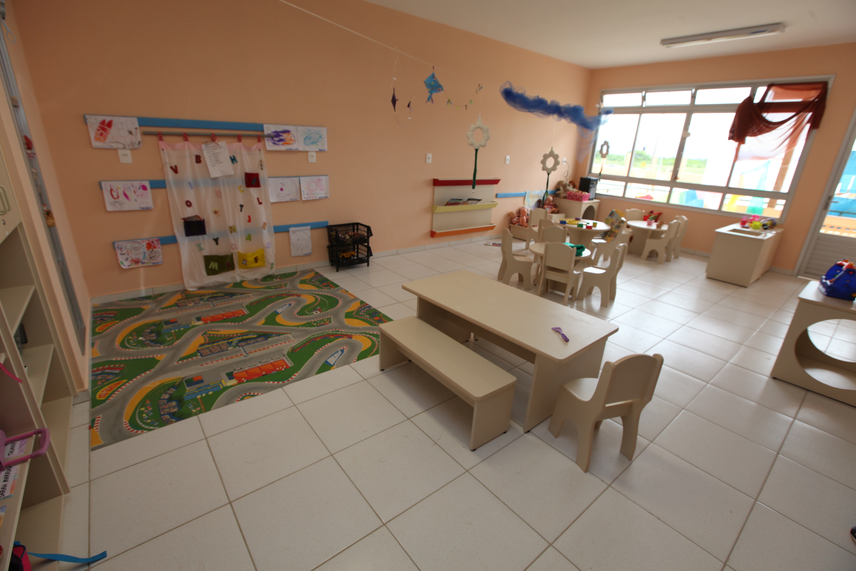Inauguração da Creche Hassis, a primeira da rede municipal com padrão internacional de sustentabilidade. Foto: Miriam Zomer/Agência AL
