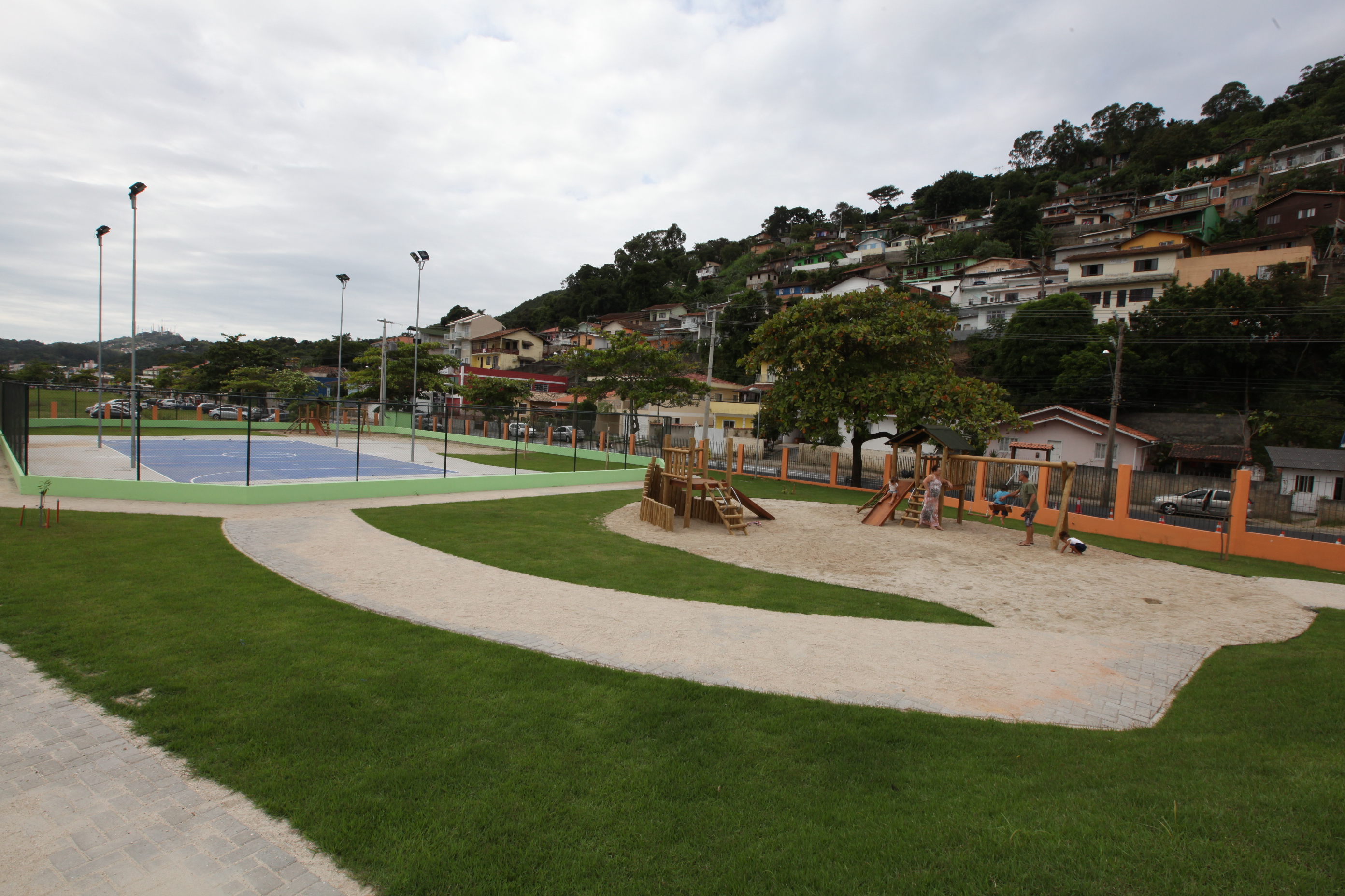Inauguração da Creche Hassis, a primeira da rede municipal com padrão internacional de sustentabilidade. Foto: Miriam Zomer/Agência AL