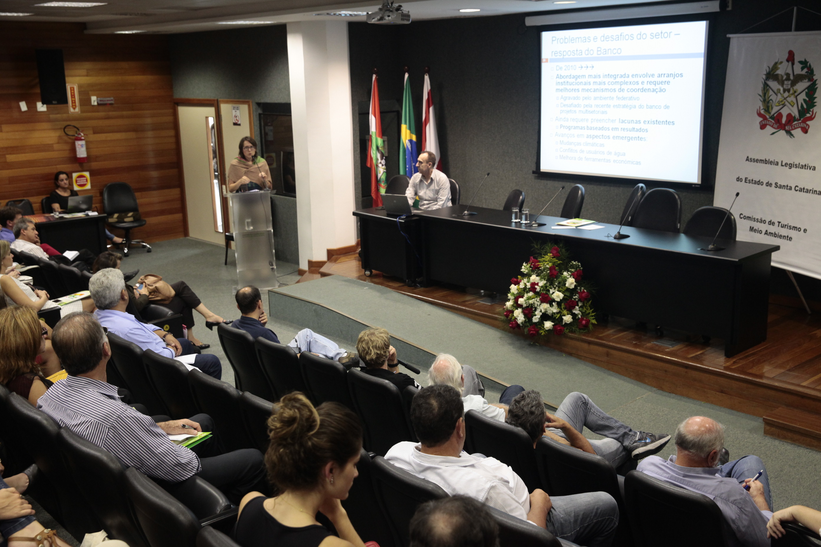 Fórum Catarinense de Preservação da Agua_ foto Eduardo Guedes de Oliveira / Agência AL