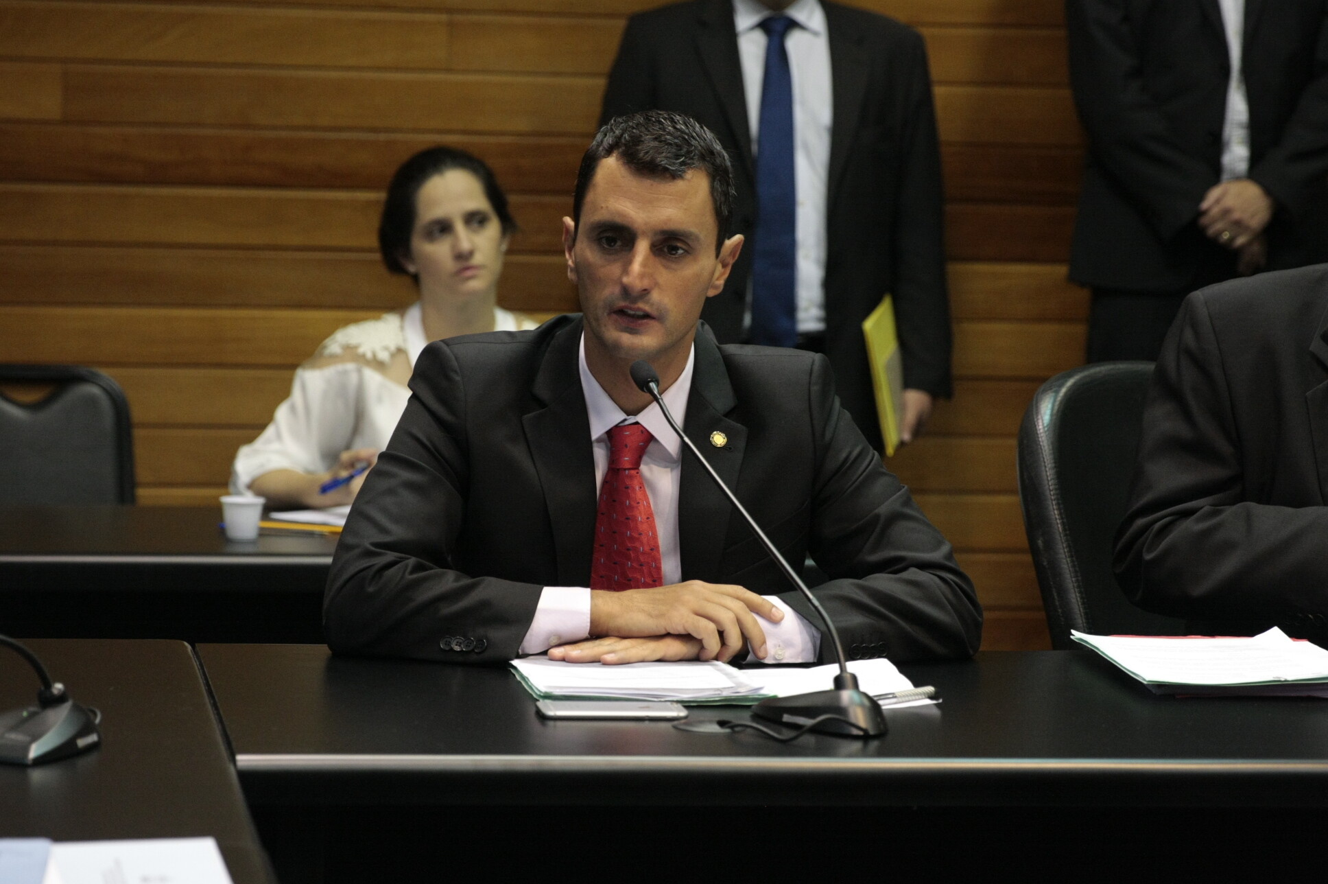 Deputado João Amin foi autor do requerimento que convidou o presidente do TJ a dar explicações sobre o projeto FOTO: Yuri Santos/Agência AL