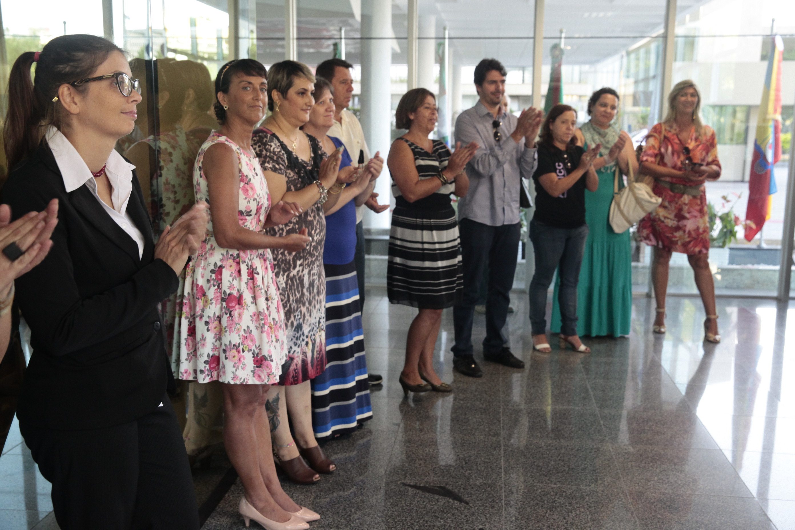 Abertura da exposição fotográfica De corpo e alma - que expõe mulheres mastectomizadas. Foto: Eduardo Guedes de Oliveira / Agência AL