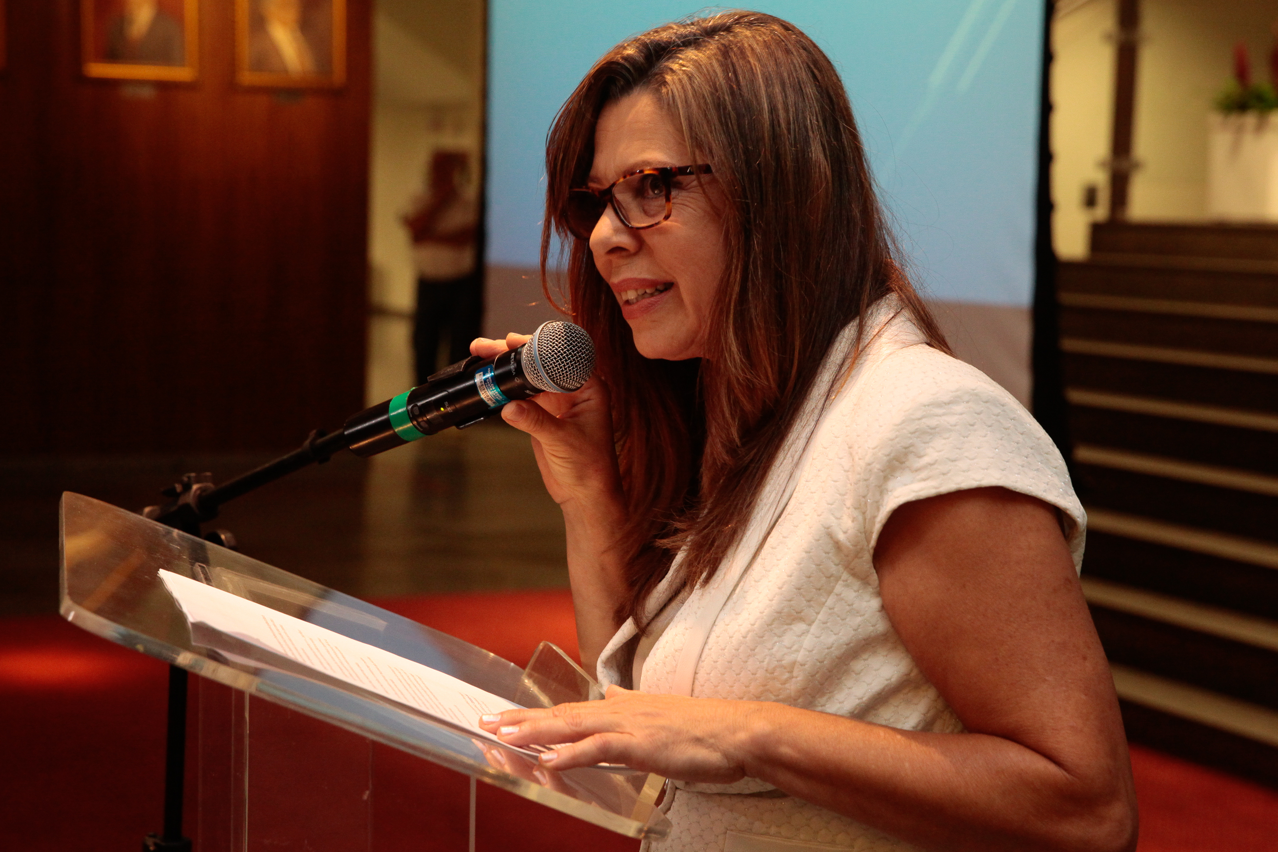 Lançamento literário - Um Novo Jeito de se Fazer Escola - Autora: Graças Pires. Foto:Miriam Zomer/Agência AL