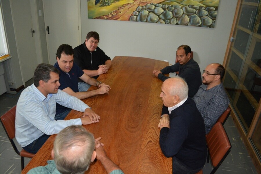 Deputado Rodrigo Minotto e ministro Manoel Dias visitam município de Otacílio Costa