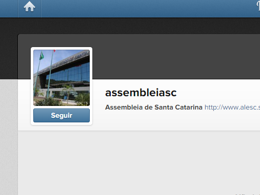 Parlamento lança perfil no Instagram