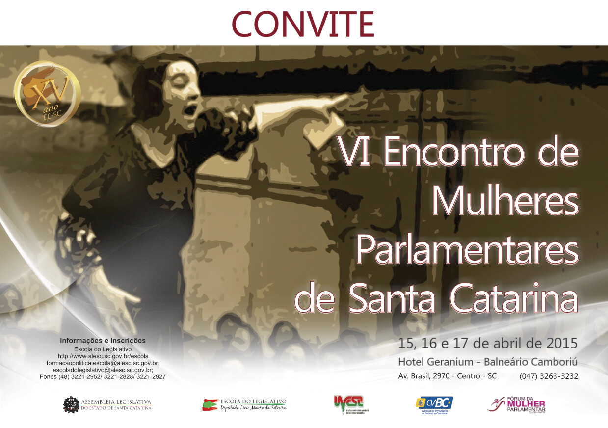 Escola do Legislativo promove 6º Encontro de Mulheres Parlamentares