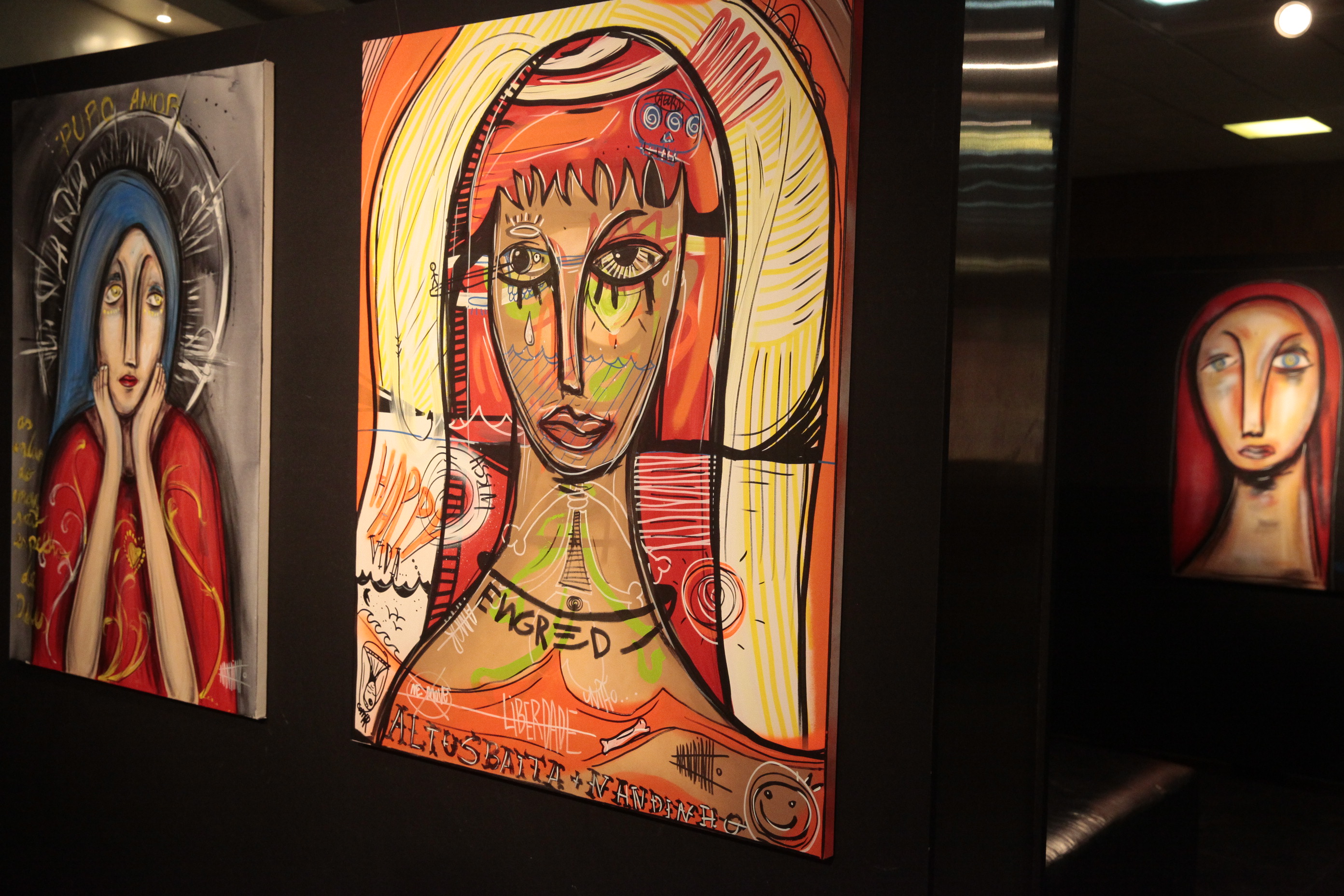 Exposição Mundo Encantado do artista plástico Fernando Winck Ziliotto Foto; Eduardo Guedes