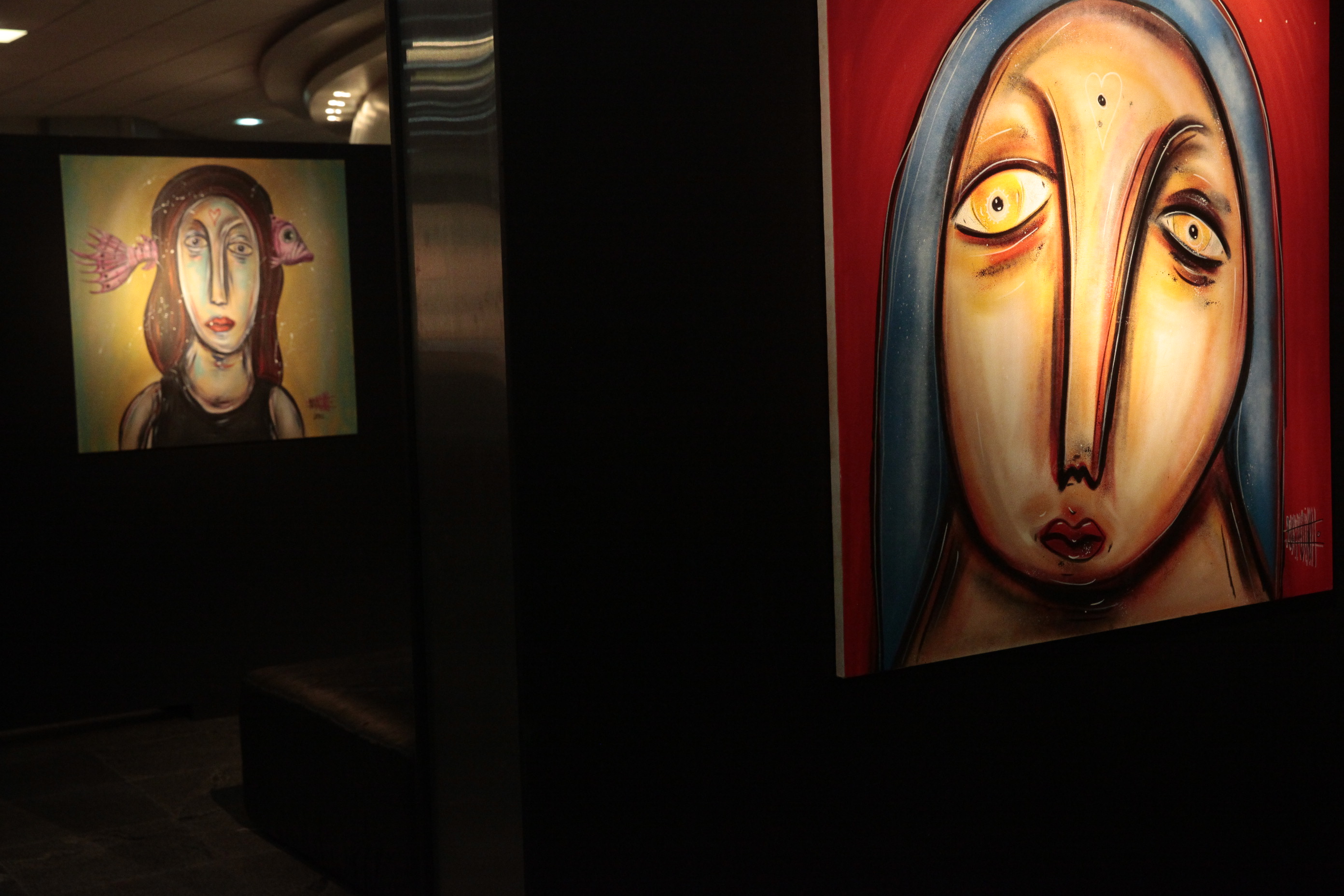 Exposição Mundo Encantado do artista plástico Fernando Winck Ziliotto Foto; Eduardo Guedes