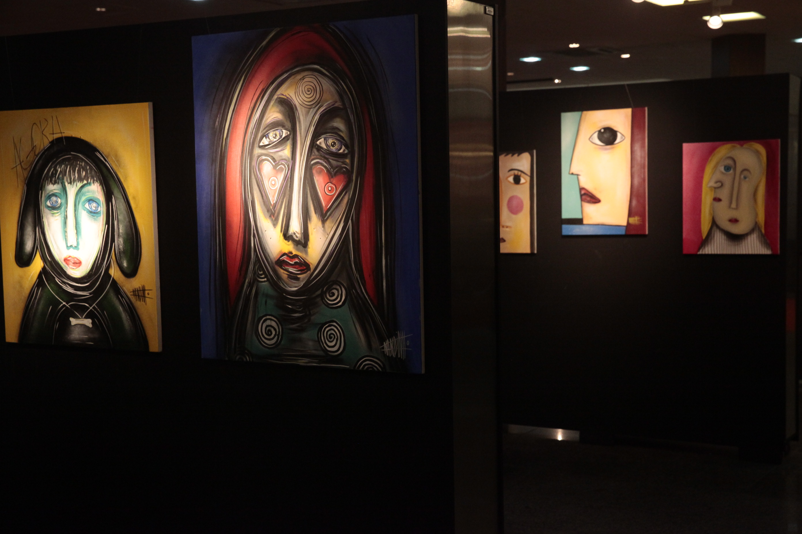 Exposição Mundo Encantado do artista plástico Fernando Winck Ziliotto Foto; Eduardo Guedes