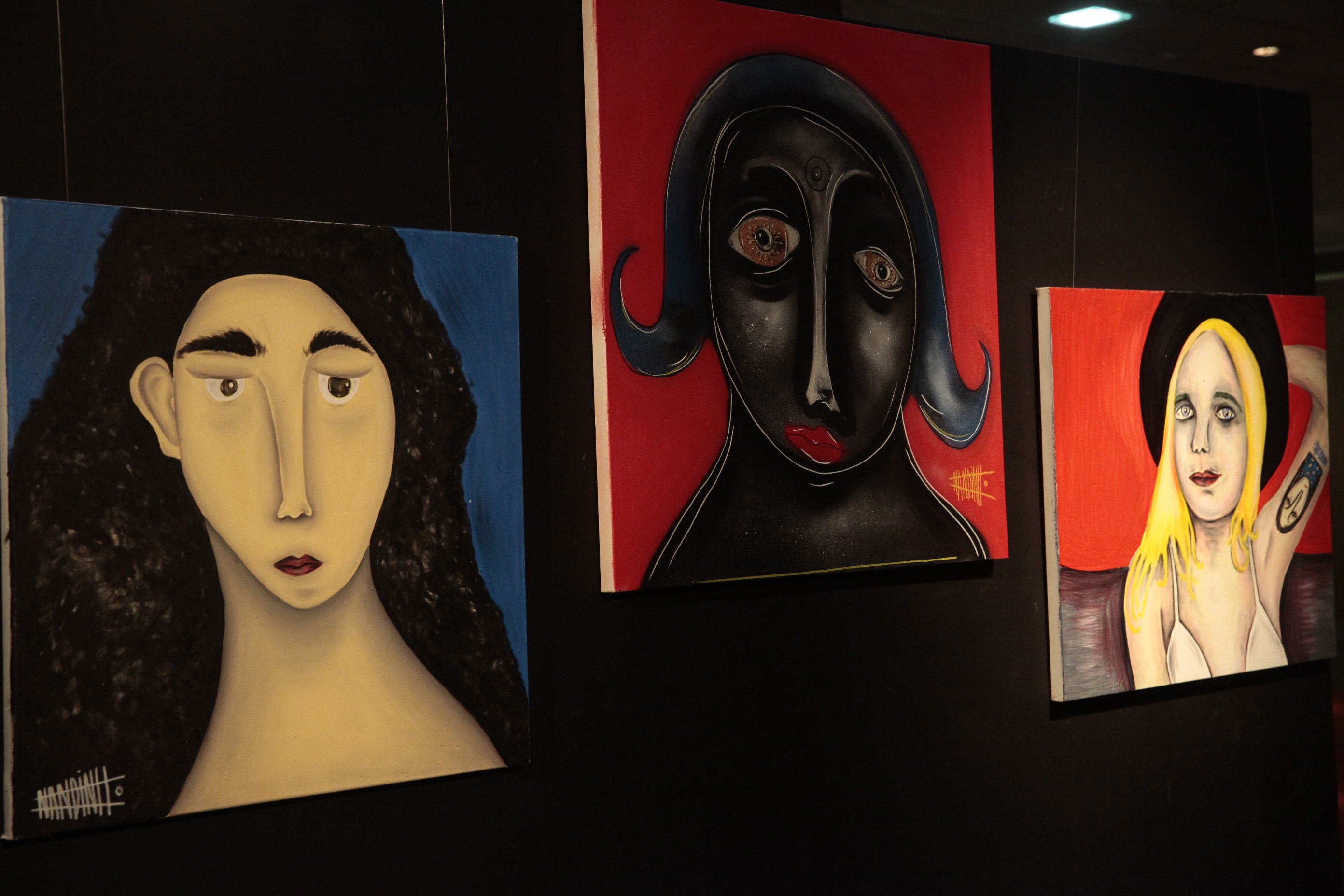 Exposição Mundo Encantado do artista plástico Fernando Winck Ziliotto Foto; Eduardo Guedes