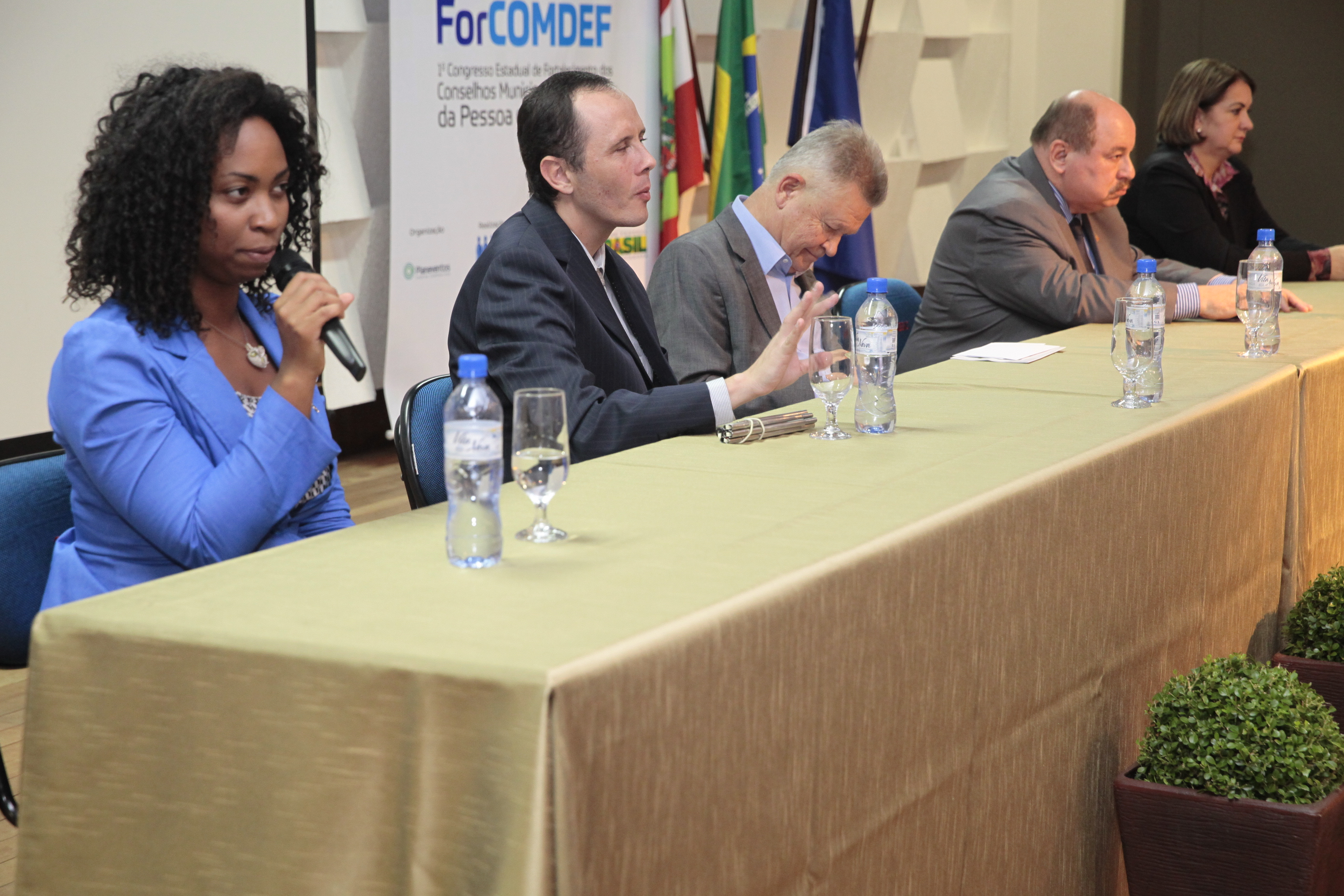 1º Congresso Estadual de Fortalecimento dos Conselhos Municipais dos Direitos da Pessoa com Deficiência. Foto: Miriam Zomer/Agência AL