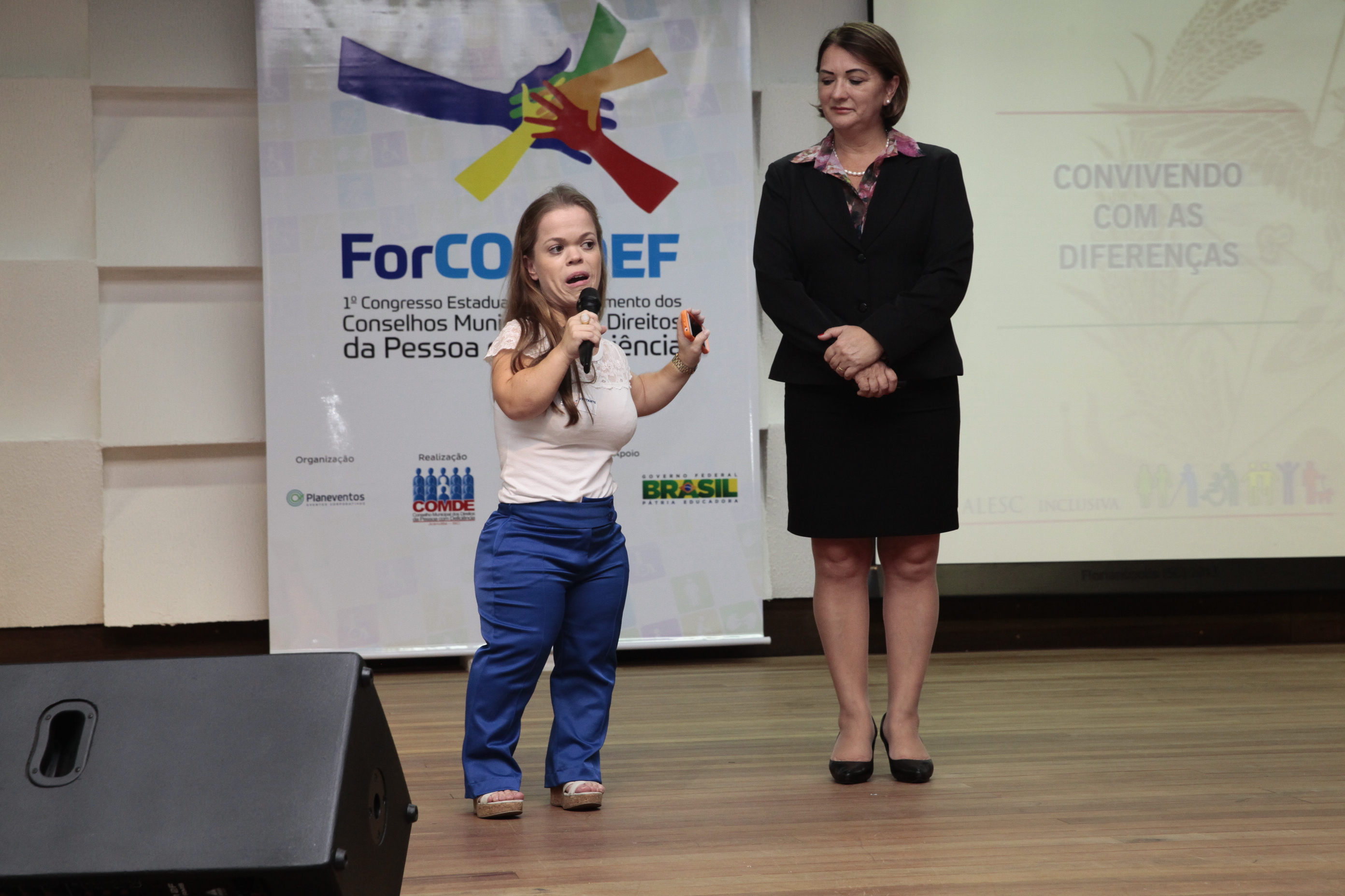 1º Congresso Estadual de Fortalecimento dos Conselhos Municipais dos Direitos da Pessoa com Deficiência. Foto: Miriam Zomer/Agência AL