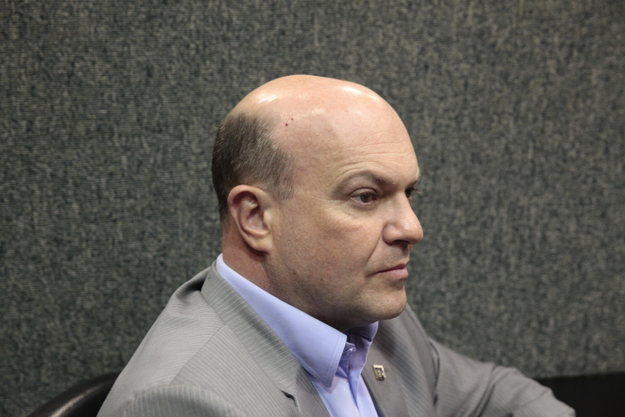 Presidente da Associação Catarinense de Engenheiros, Celso Ternes FOTO: Eduardo Guedes de Oliveira/Agência AL