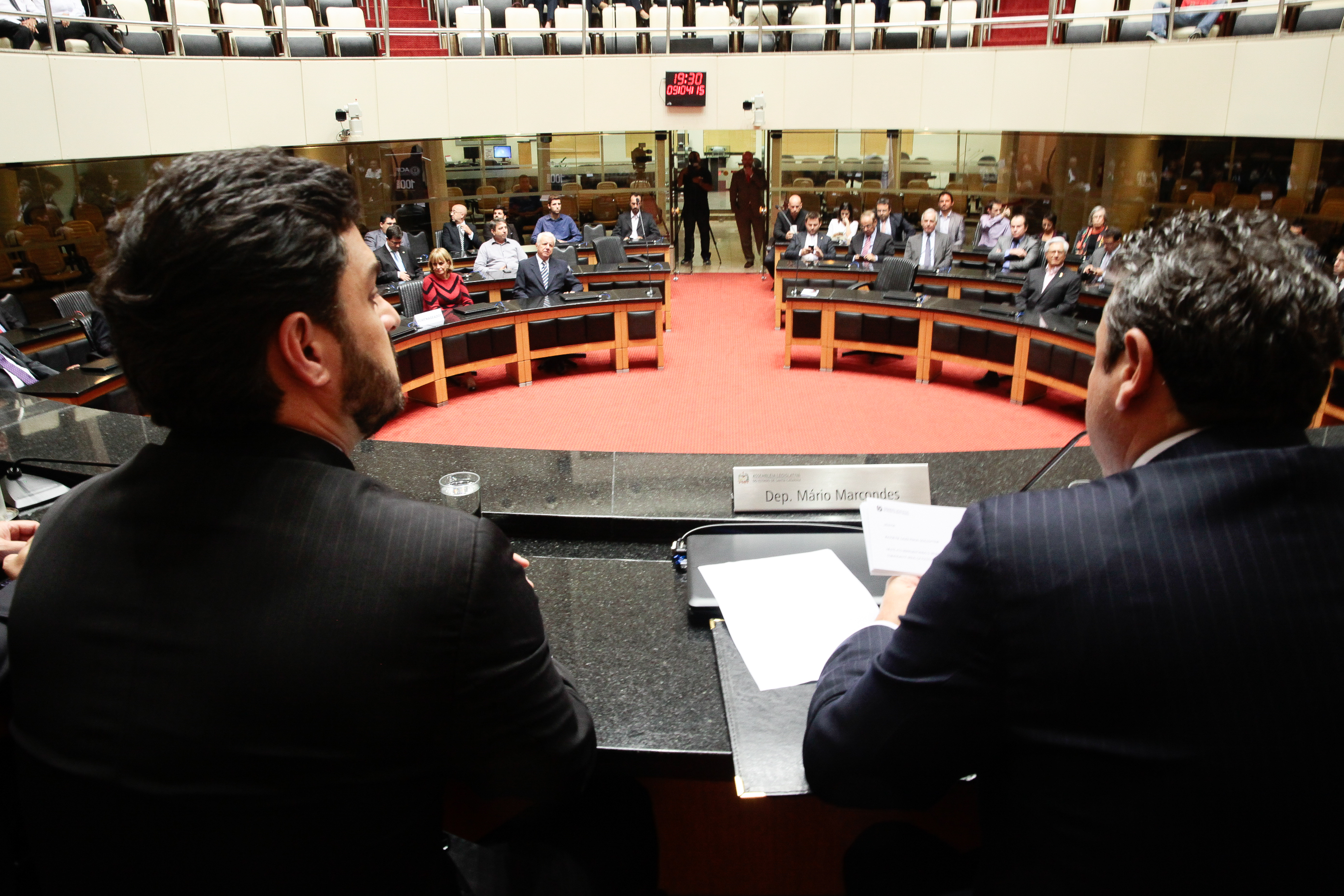 Sessão Especial em homenagem à Associação Comercial e Industrial de Florianópolis - ACIF pela passagem dos seus cem anos de fundação. Foto: Miriam Zomer/Agência AL