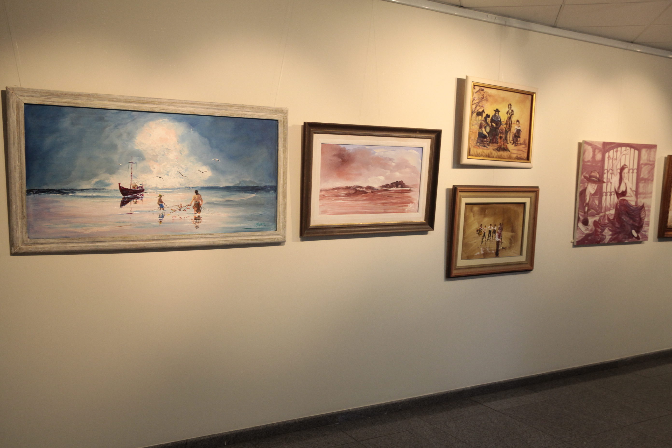 Exposição Uma olhada ao Passado, do artista Juan Magnelli. Foto: Miriam Zomer/Agência AL