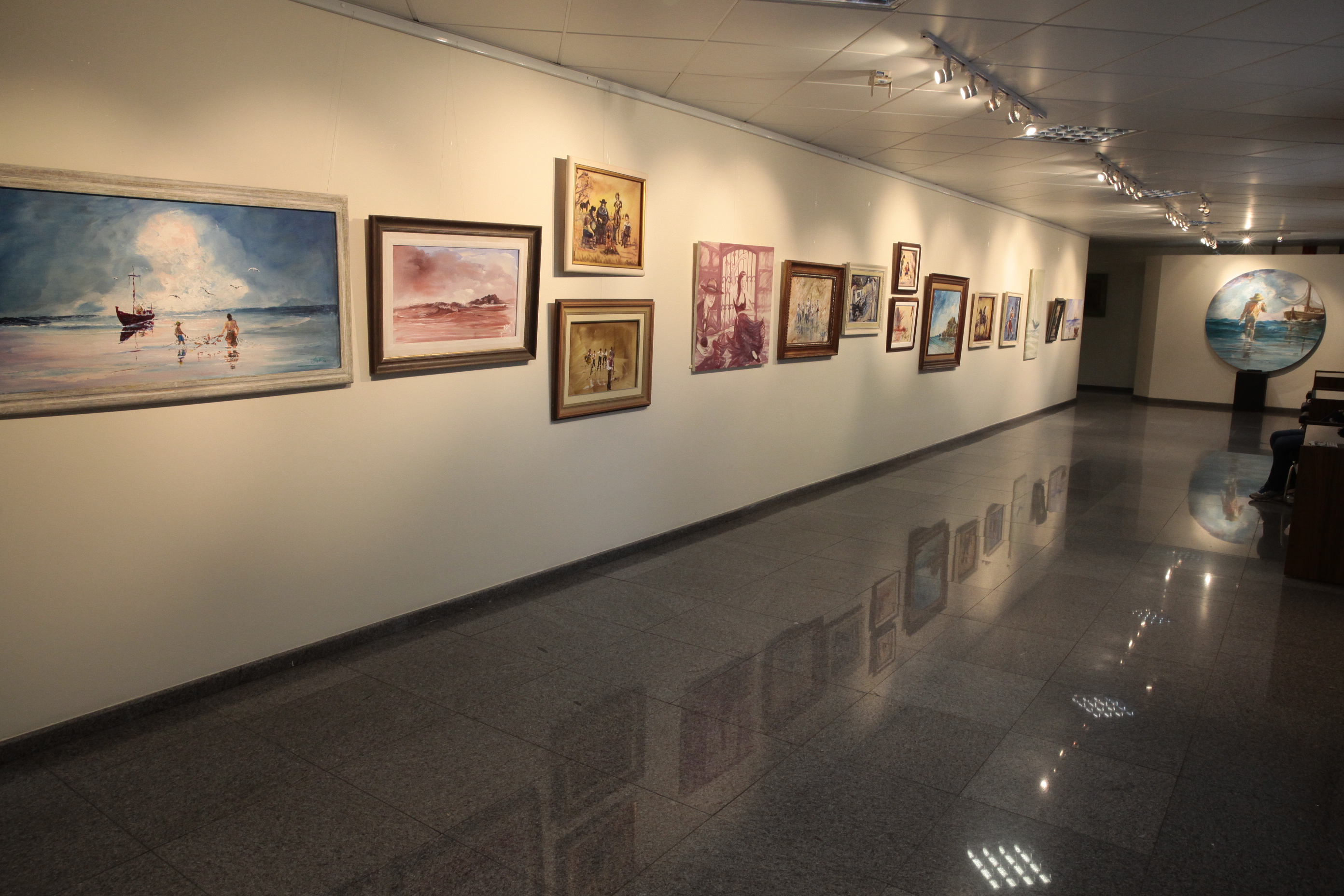 Exposição Uma olhada ao Passado, do artista Juan Magnelli. Foto: Miriam Zomer/Agência AL
