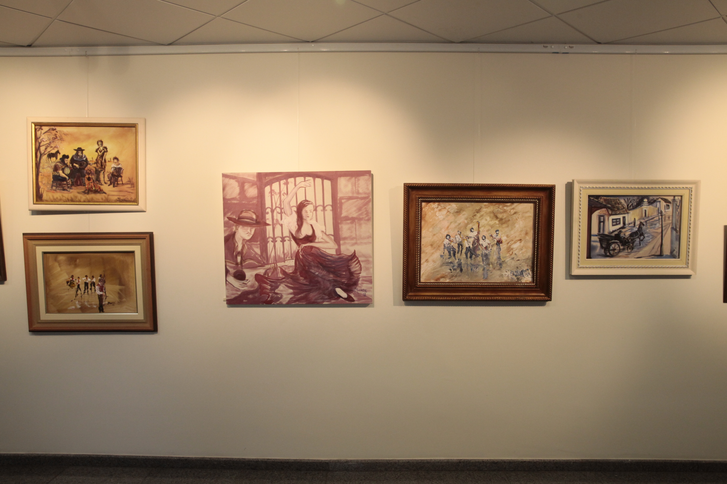Exposição Uma olhada ao Passado, do artista Juan Magnelli. Foto: Miriam Zomer/Agência AL