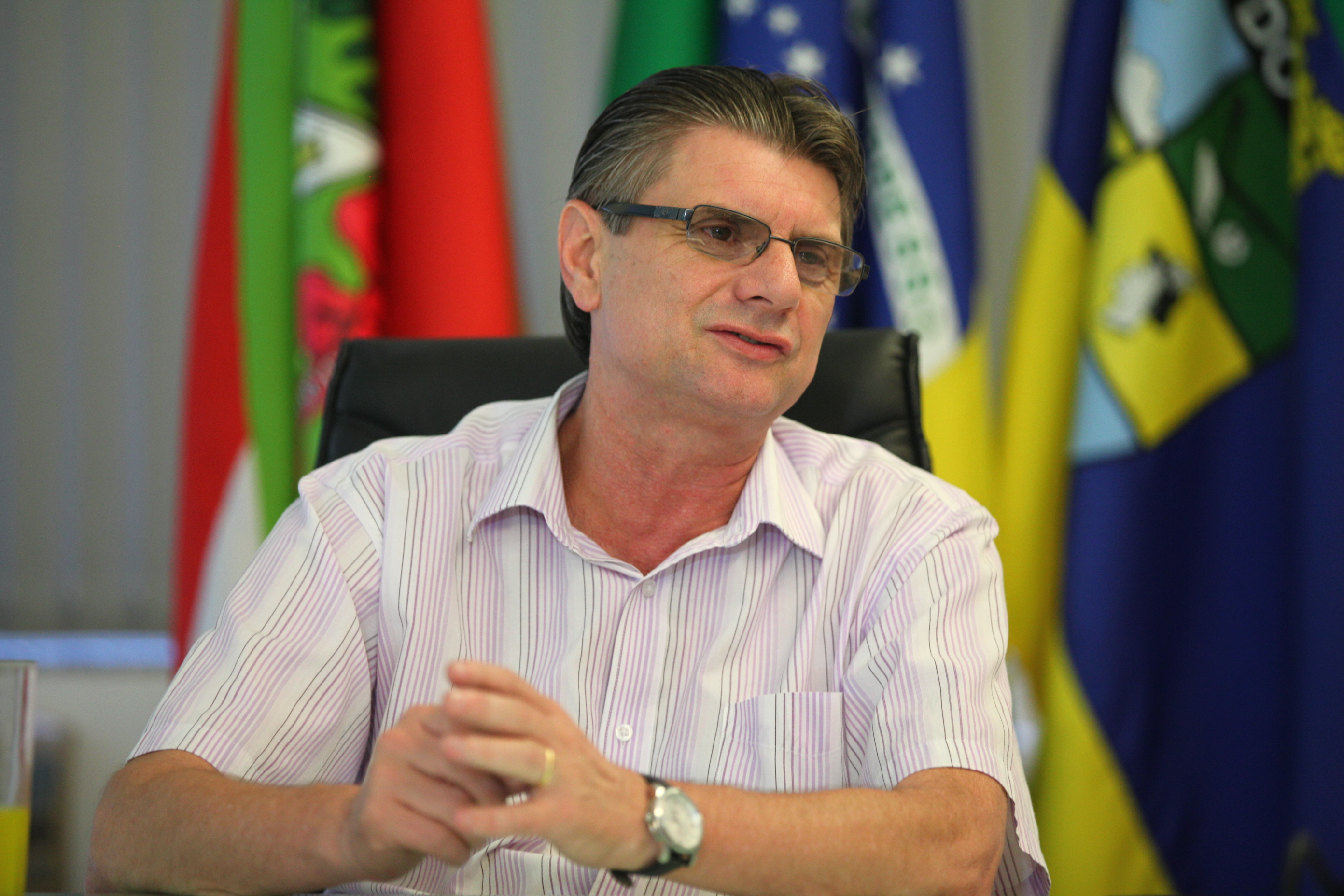 Prefeito Garibaldi Antônio Ayroso (PMDB) - Especial Rio do Sul. Foto: Solon Soares/Agência AL