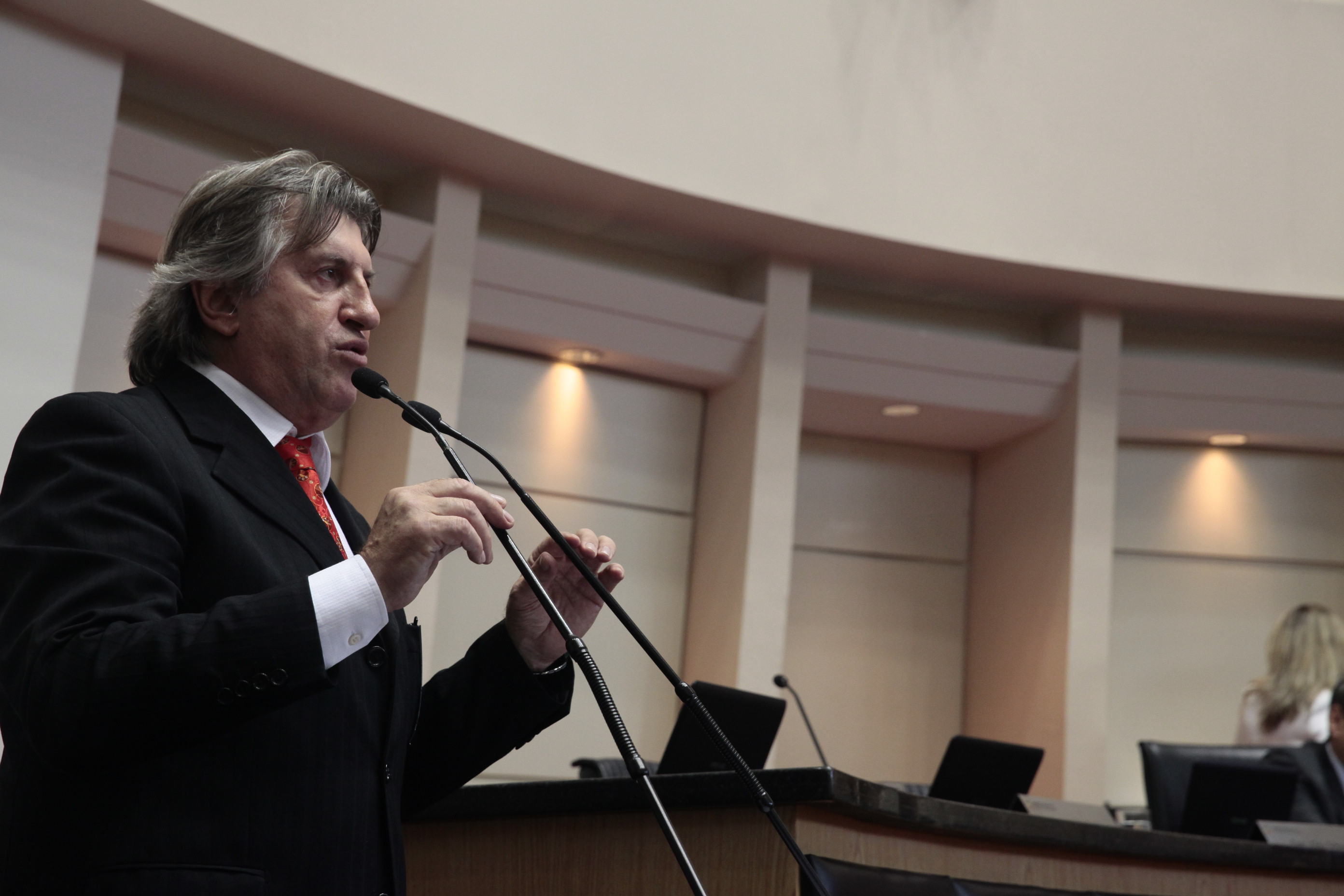 Deputado Leonel Pavan (PSDB) - Sessão Plenária. Fotos: Eduardo Guedes de Oliveira/Agência AL