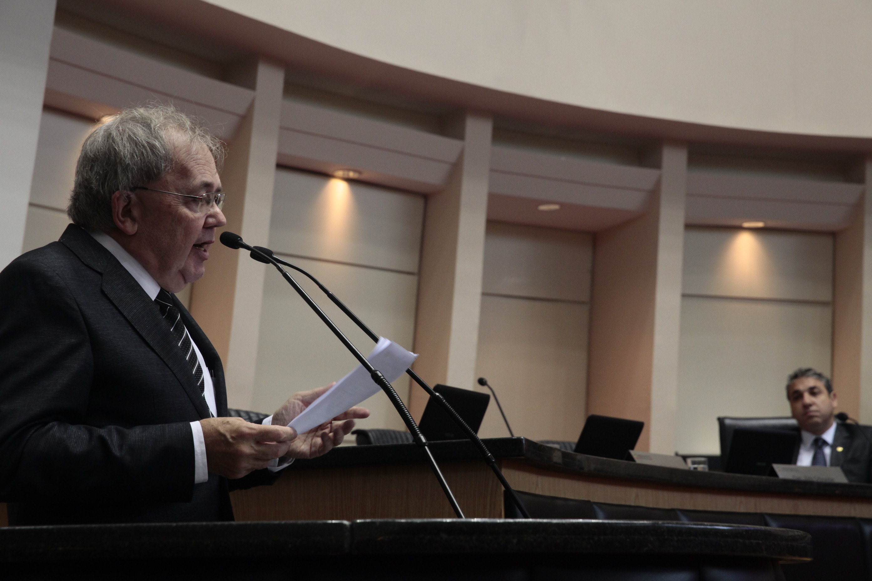 Fernando Coruja (PMDB) - Sessão Plenária. Fotos: Eduardo Guedes de Oliveira/Agência AL