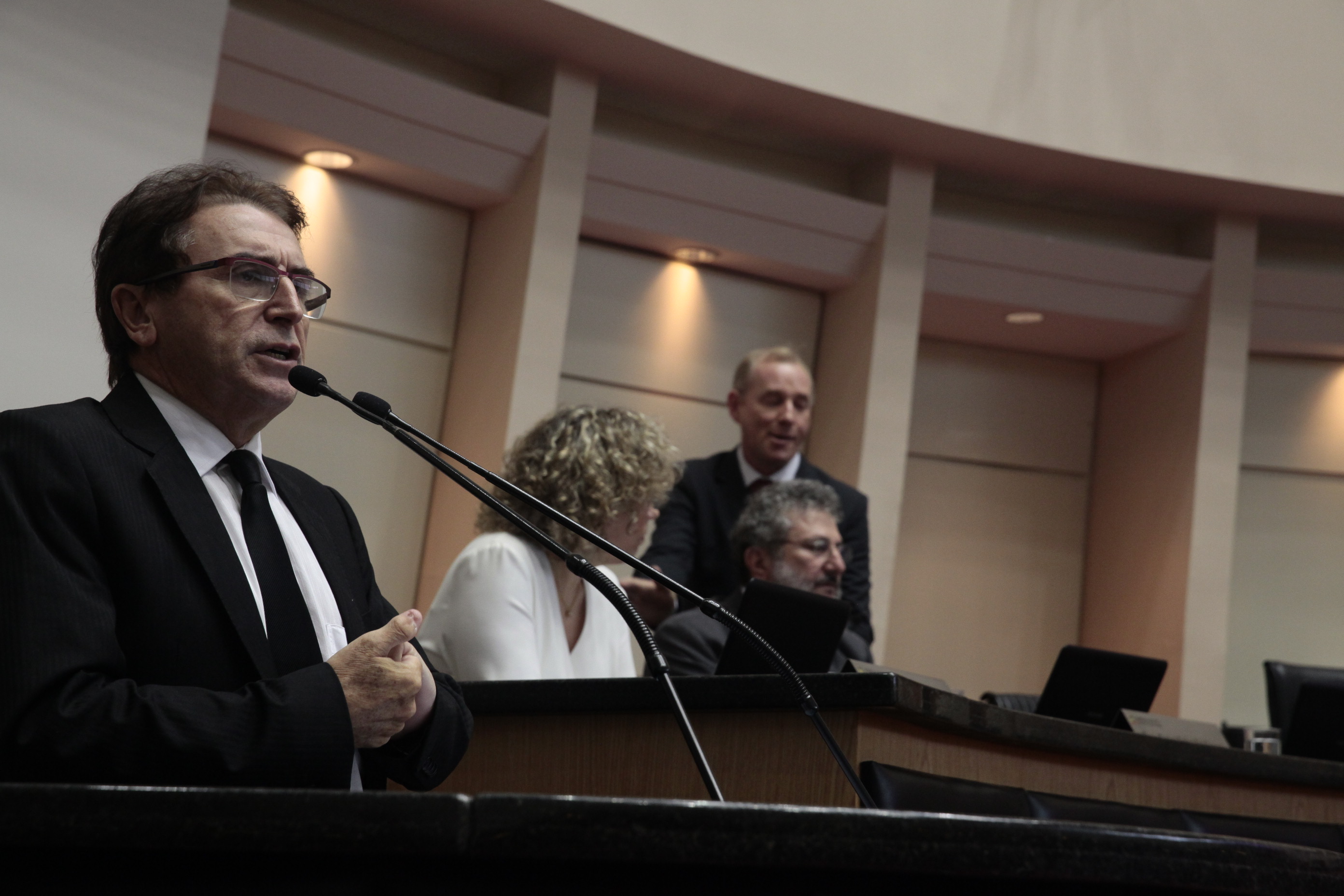 Deputado Antonio Aguiar (PMDB) Sessão Plenária. Fotos: Eduardo Guedes de Oliveira/Agência AL