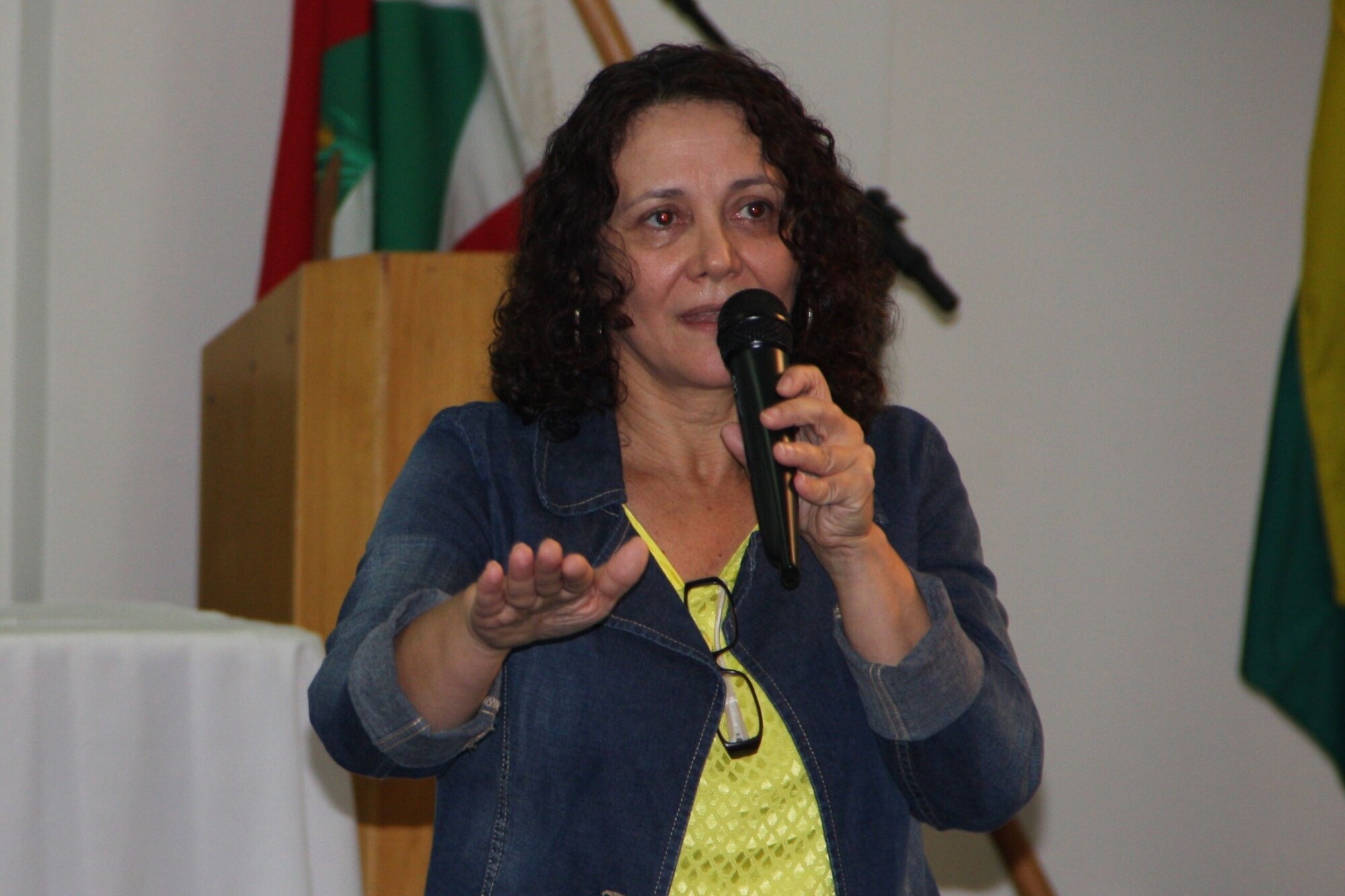 Sheila Sabag, presidente do Conselho Estadual dos Direitos da Mulher (Cedim)