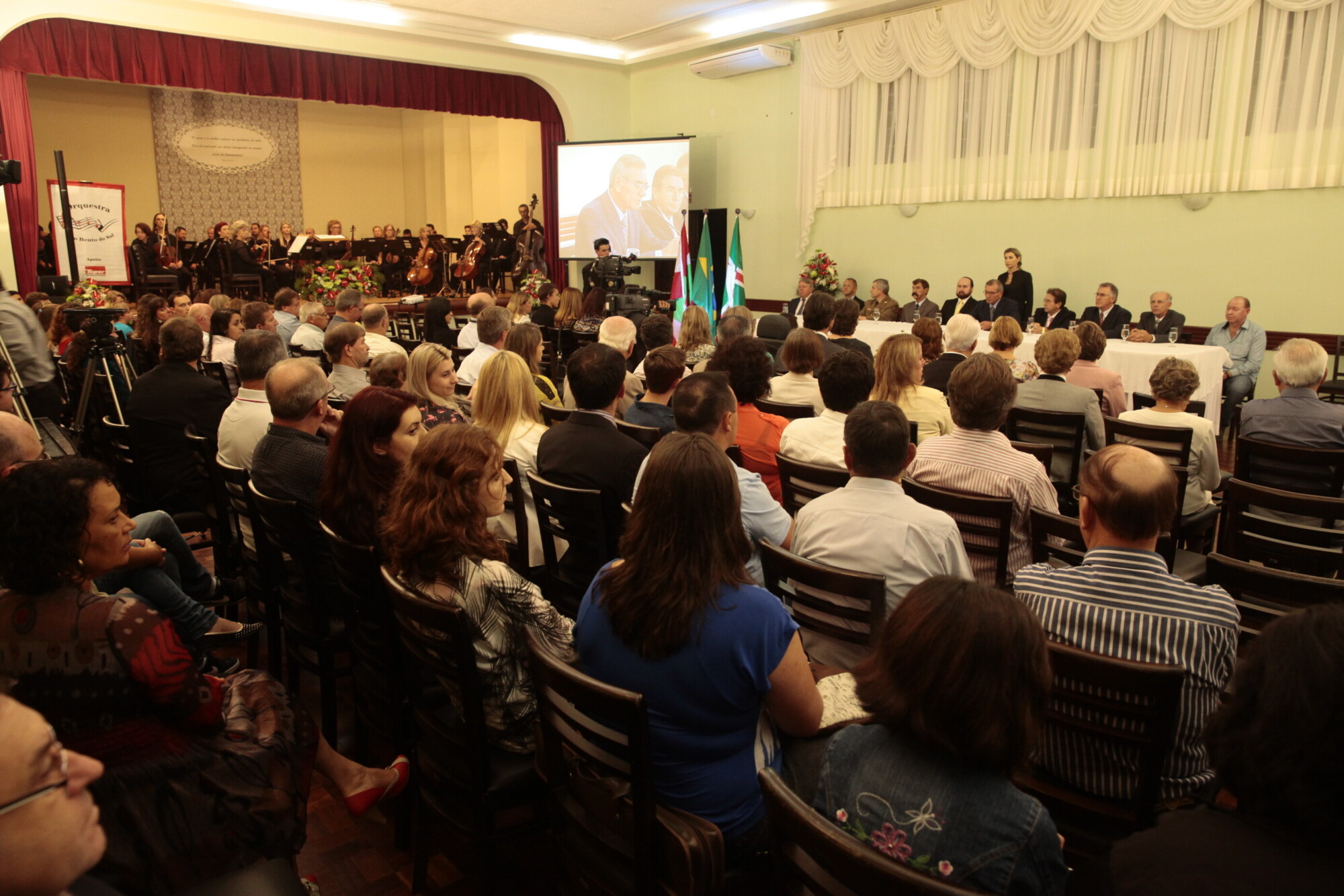 Público prestigiou o evento, realizado na Sociedade Ginástica Desportiva São Bento. Foto: Miriam Zomer/Agência AL