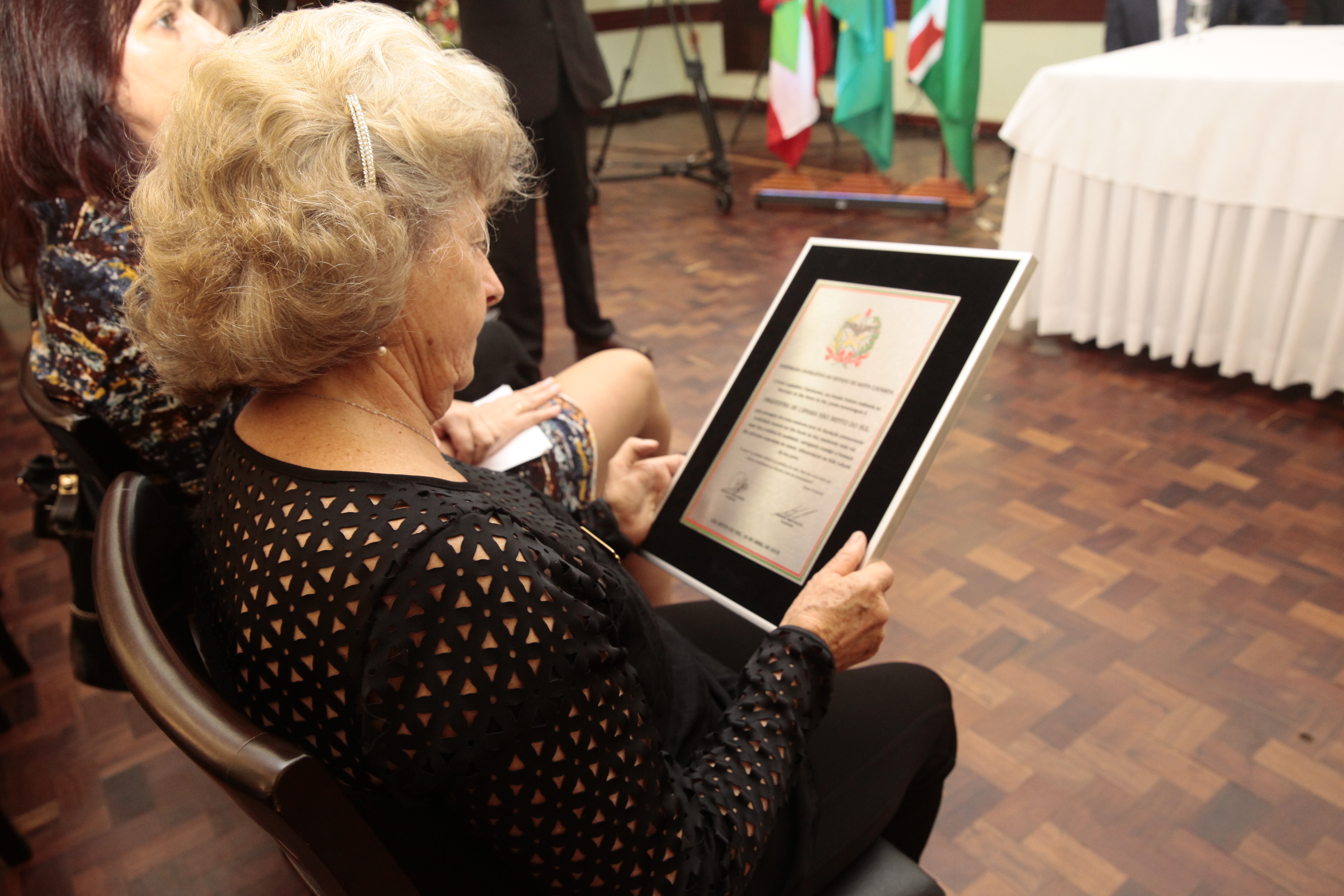 Sessão Solene em homenagem à Orquestra  São Bento do Sul pela passagem de seus 60 anos de fundação. Foto: Miriam Zomer/Agência AL