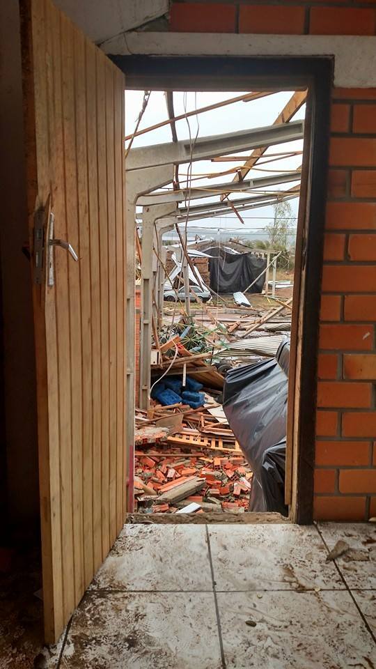 Exército está em SC para ajuda à cidades atingidas pelo tornado. Foto: Fabio Queiroz/Agência AL