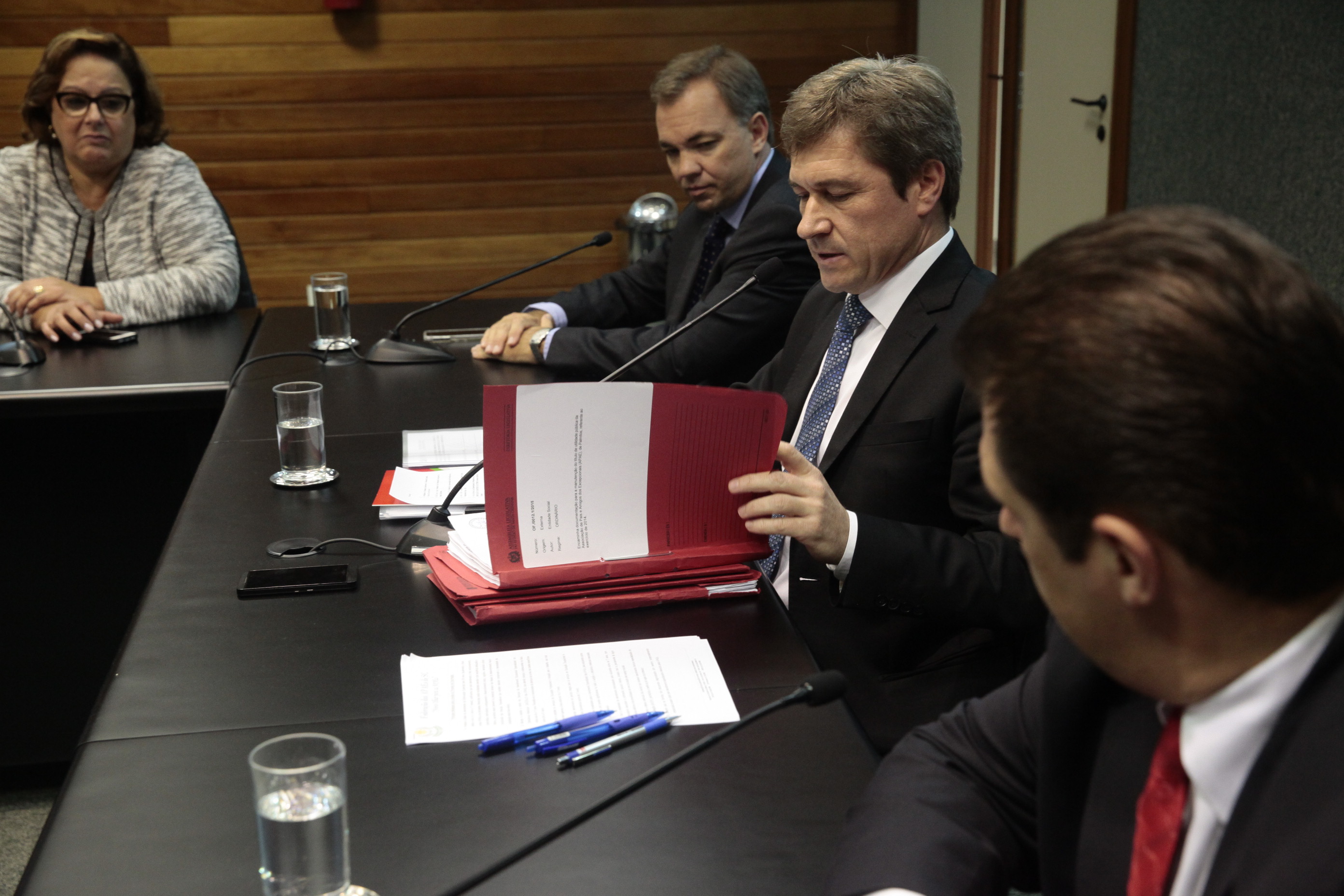 Reunião da Comissão de Defesa dos Direitos da Pessoa com Deficiência. Foto: Eduardo Guedes de Oliveira / Agência AL