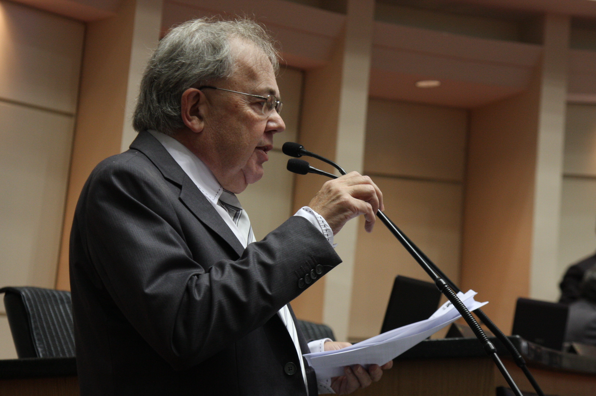 Sessão Ordinária. Deputado Fernando Coruja (PMDB) Foto:Yuri Santos / Agência AL