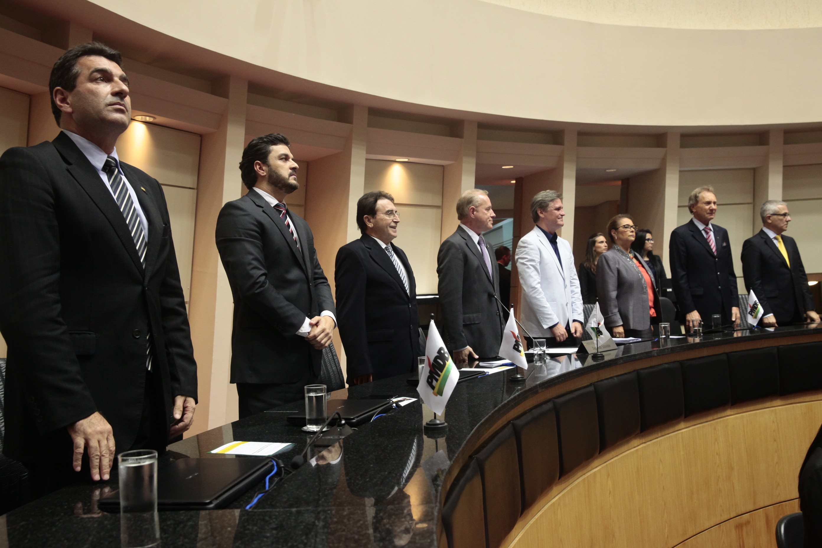 Sessão Especial em homenagem aos 49 anos de fundação do Partido do Movimento Democrático Brasileiro - PMDB. Foto: Eduardo Guedes de Oliveira/Agência A