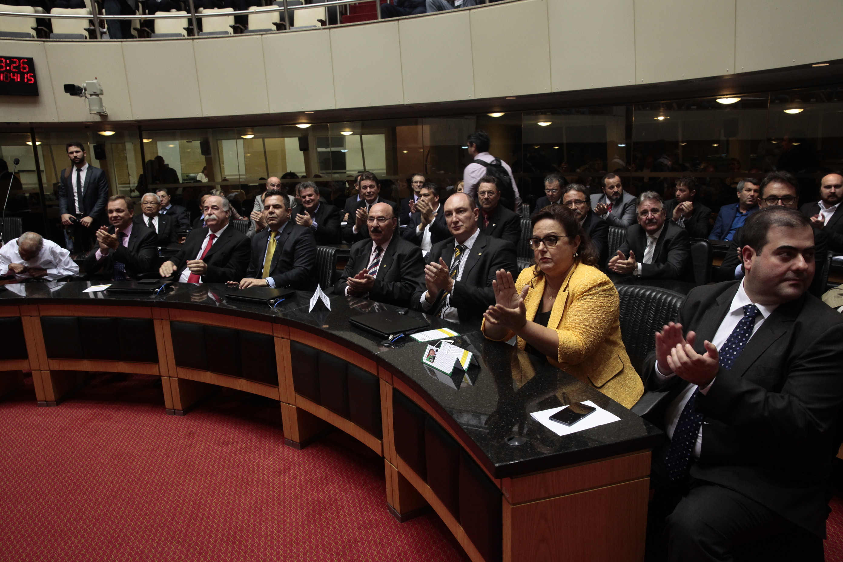 Sessão Especial em homenagem aos 49 anos de fundação do Partido do Movimento Democrático Brasileiro - PMDB. Foto: Eduardo Guedes de Oliveira/Agência A