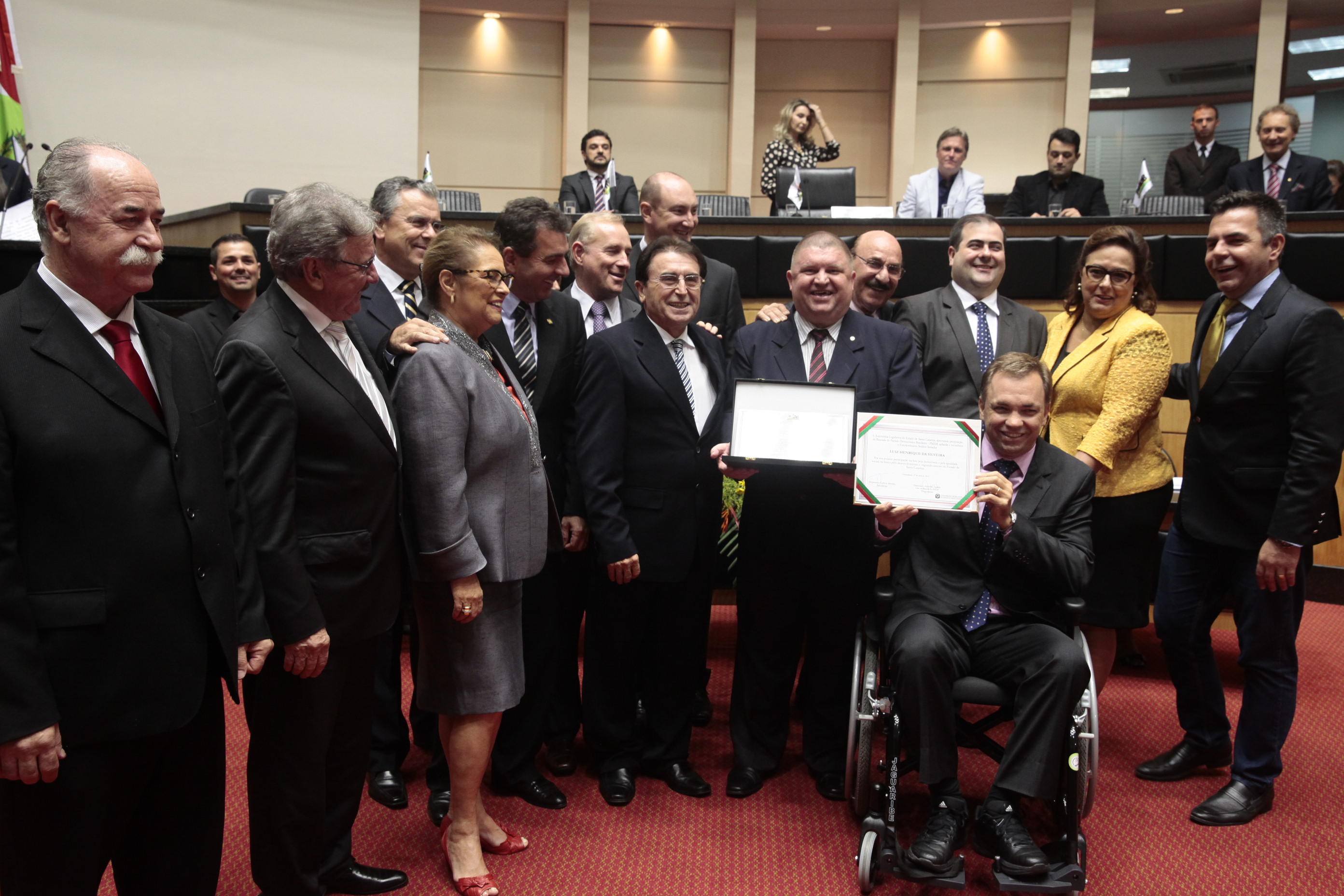 Sessão Especial em homenagem aos 49 anos de fundação do Partido do Movimento Democrático Brasileiro - PMDB. Foto: Eduardo Guedes de Oliveira/Agência AL