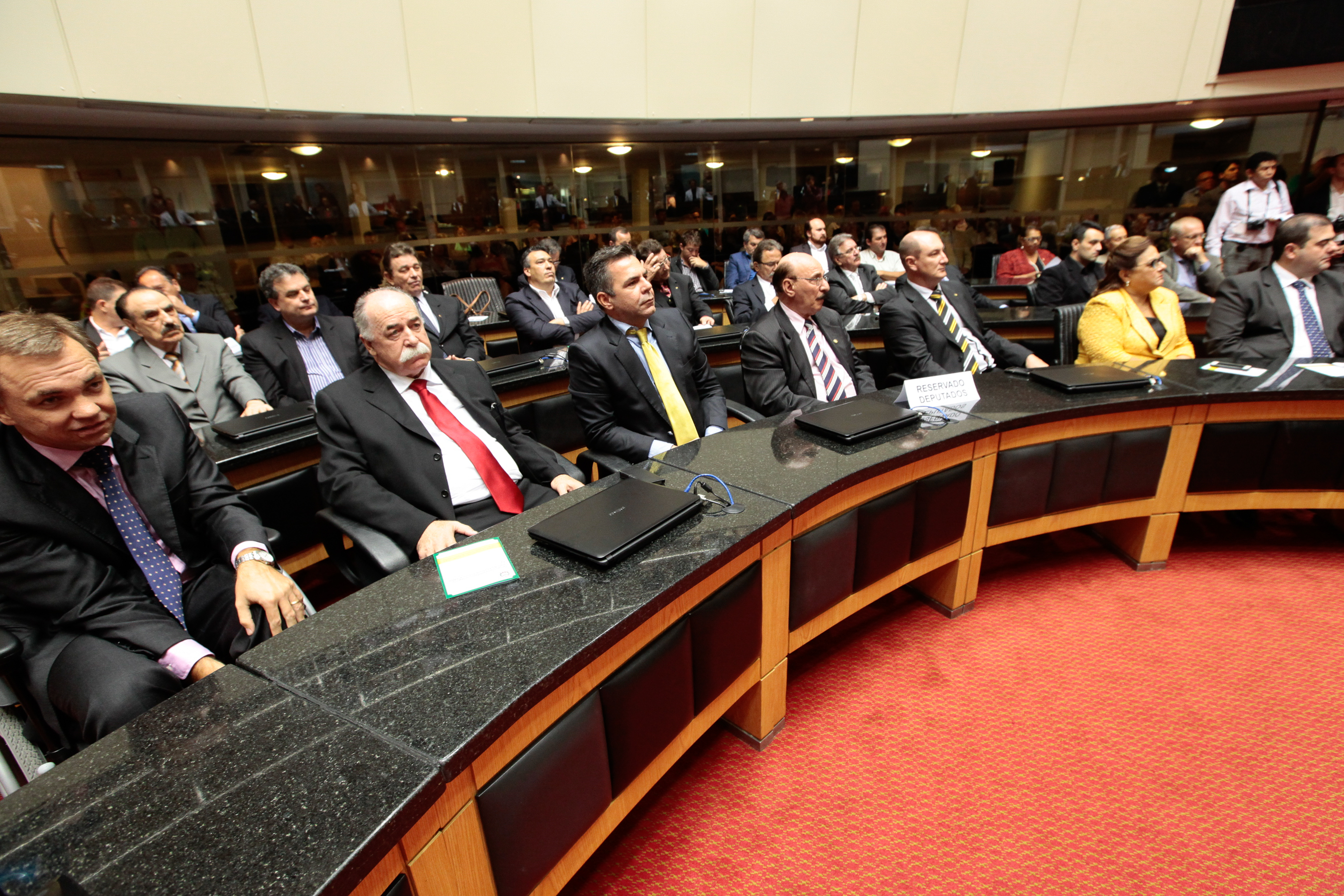 Sessão Especial em homenagem aos 49 anos de fundação do Partido do Movimento Democrático Brasileiro - PMDB. Foto: Miriam Zomer/Agência AL