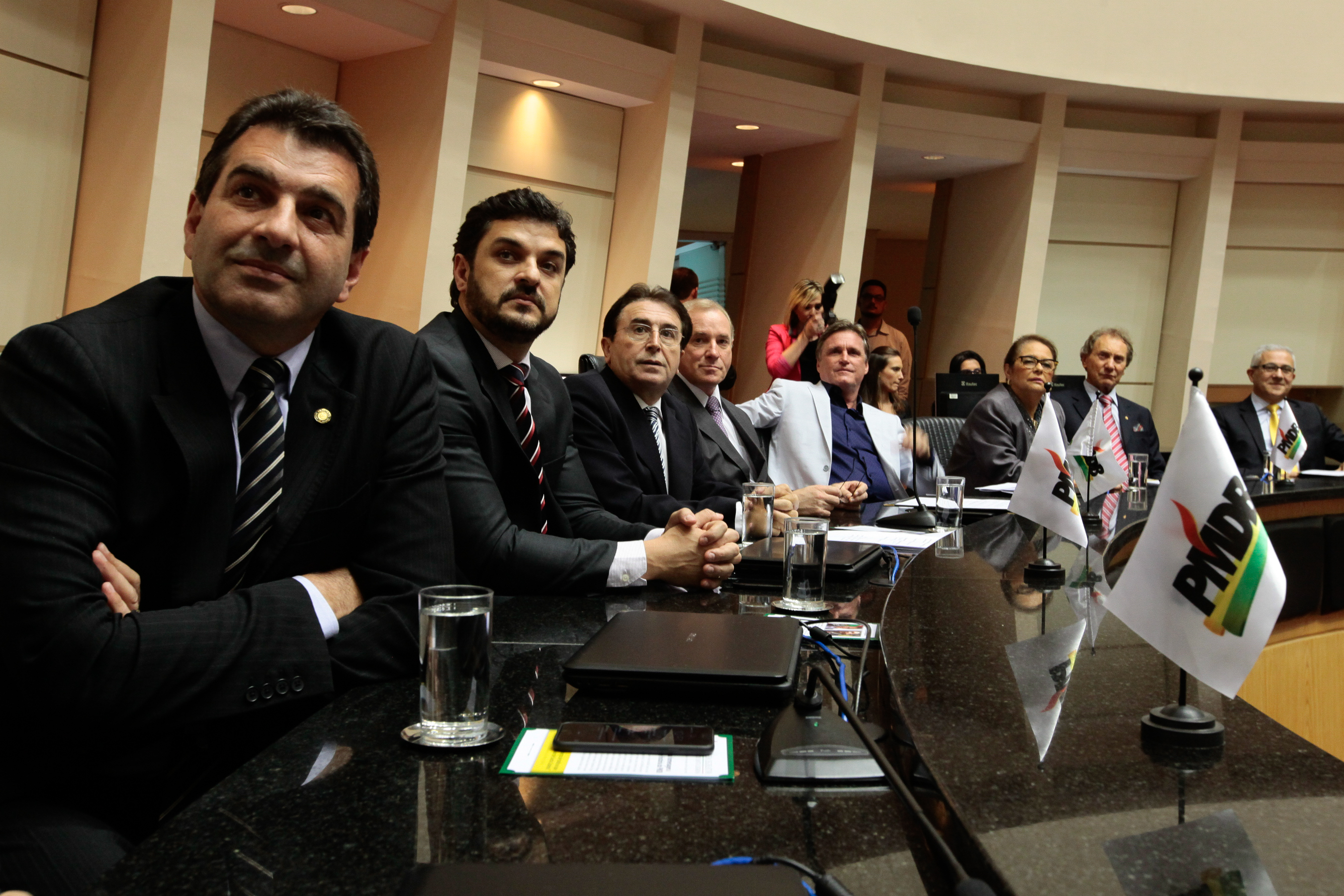 Sessão Especial em homenagem aos 49 anos de fundação do Partido do Movimento Democrático Brasileiro - PMDB. Foto: Miriam Zomer/Agência AL