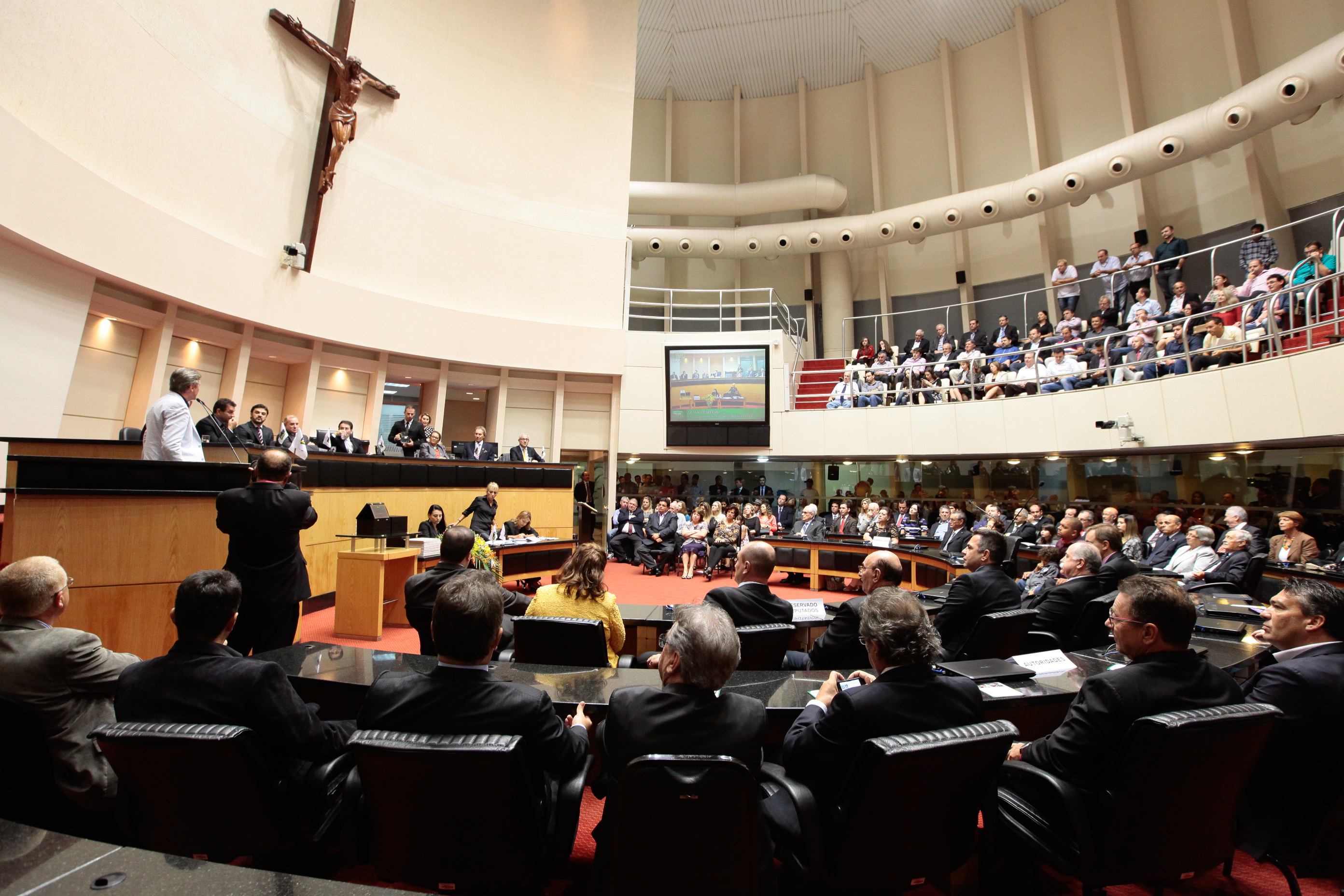 Sessão Especial em homenagem aos 49 anos de fundação do Partido do Movimento Democrático Brasileiro - PMDB. Foto: Miriam Zomer/Agência AL
