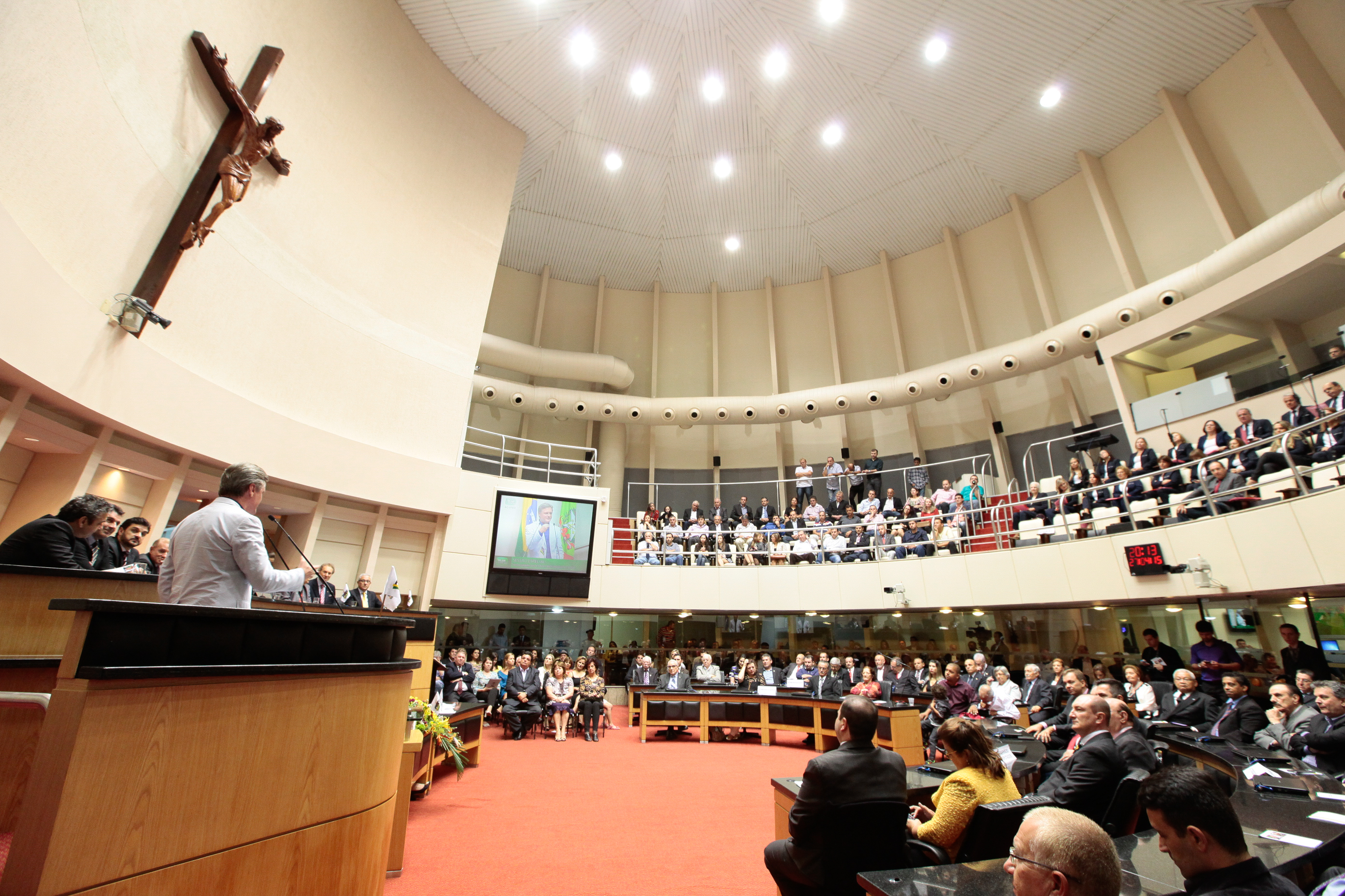 Sessão Especial em homenagem aos 49 anos de fundação do Partido do Movimento Democrático Brasileiro - PMDB. Foto: Miriam Zomer/Agência AL