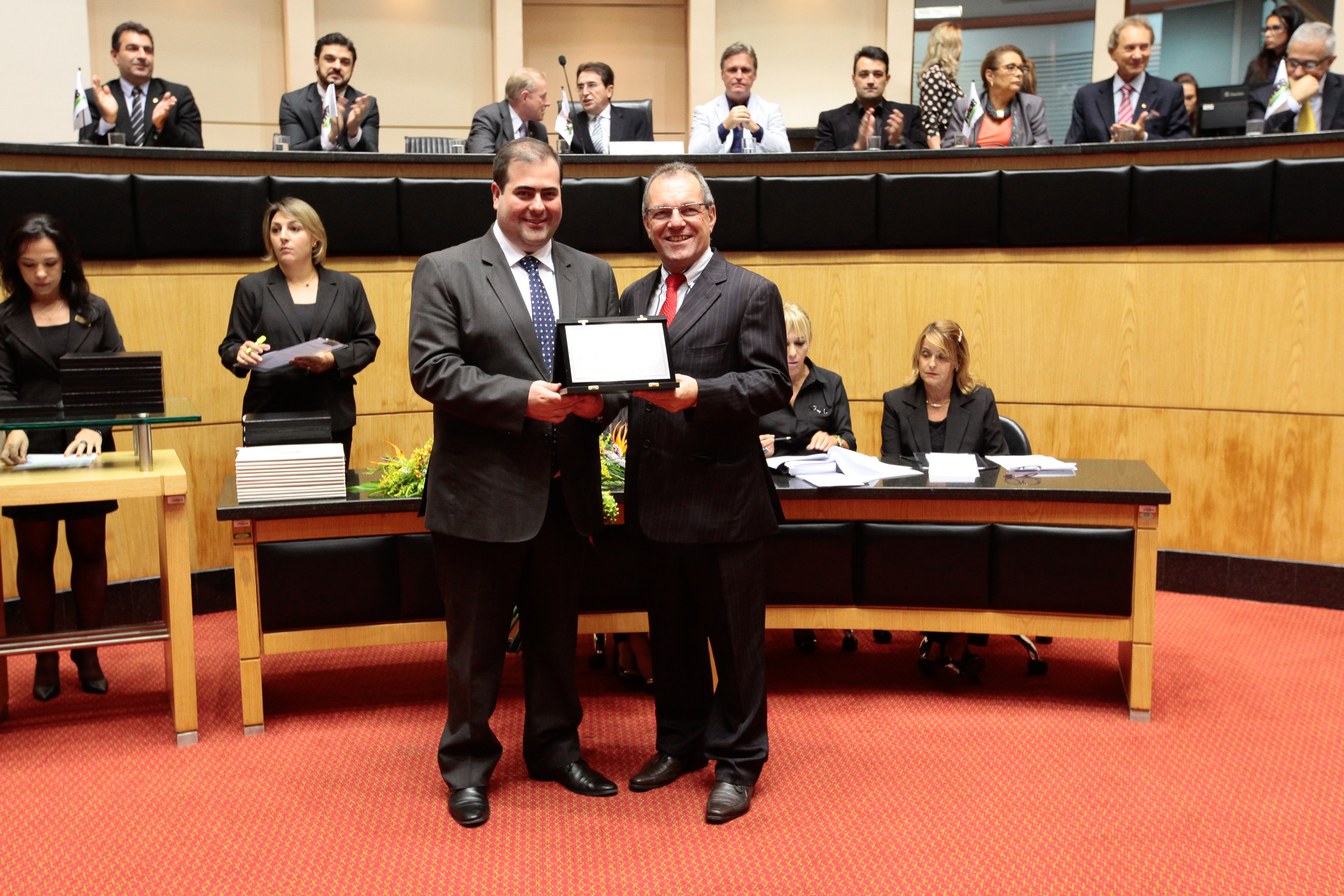 Sessão Especial em homenagem aos 49 anos de fundação do Partido do Movimento Democrático Brasileiro - PMDB. Foto: Miriam Zomer/Agência AL