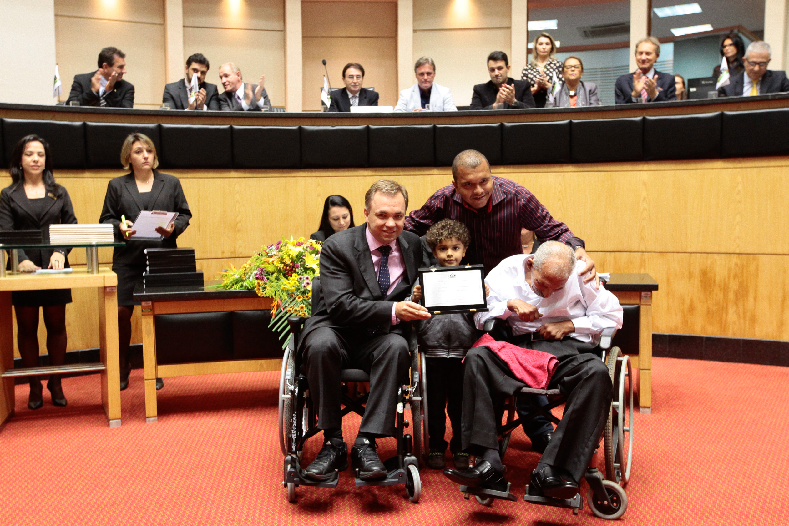 Sessão Especial em homenagem aos 49 anos de fundação do Partido do Movimento Democrático Brasileiro - PMDB. Foto: Miriam Zomer/Agência AL