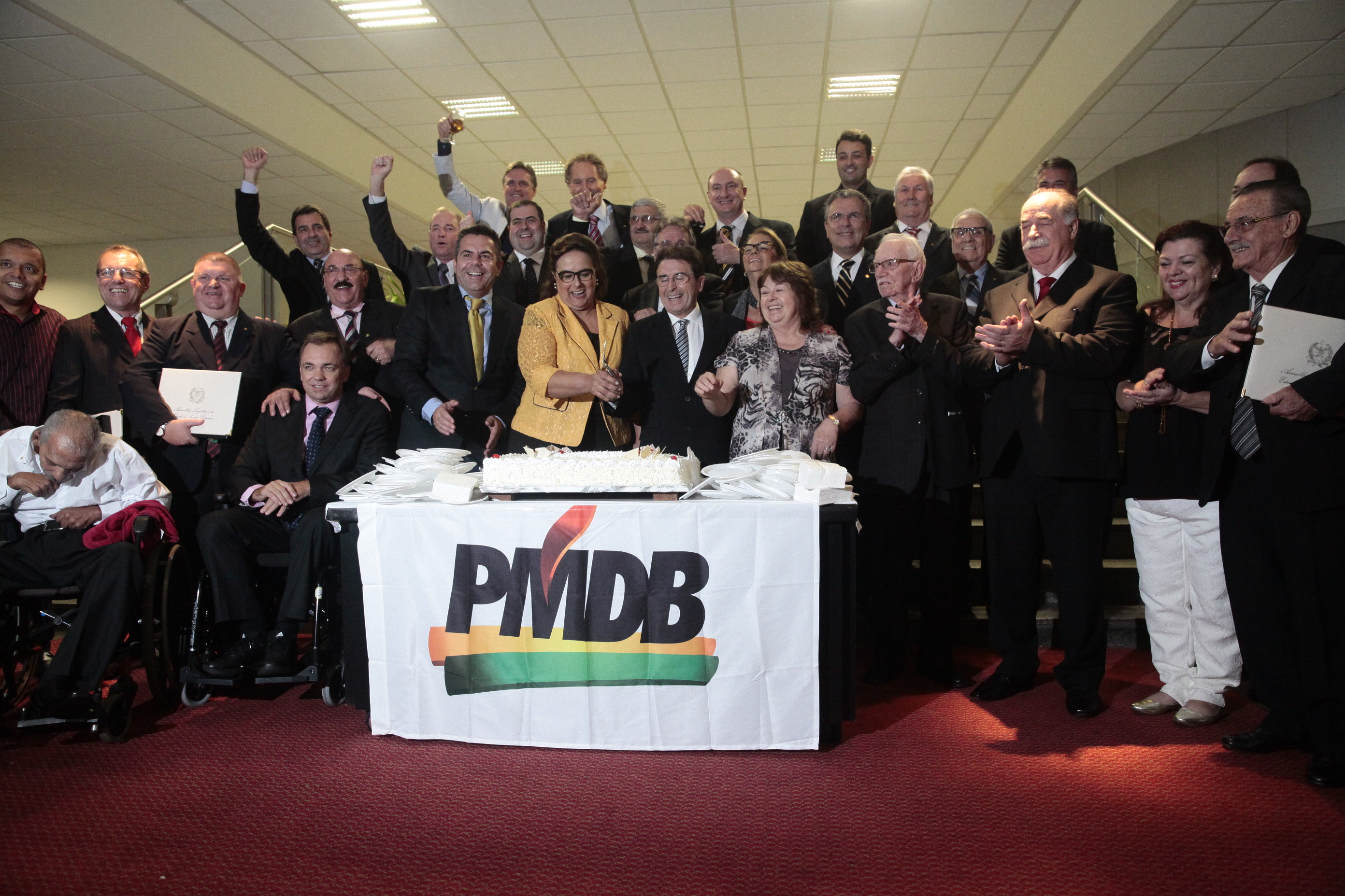 Sessão Especial em homenagem aos 49 anos de fundação do Partido do Movimento Democrático Brasileiro - PMDB. Foto: Eduardo Guedes de Oliveira/Agência A