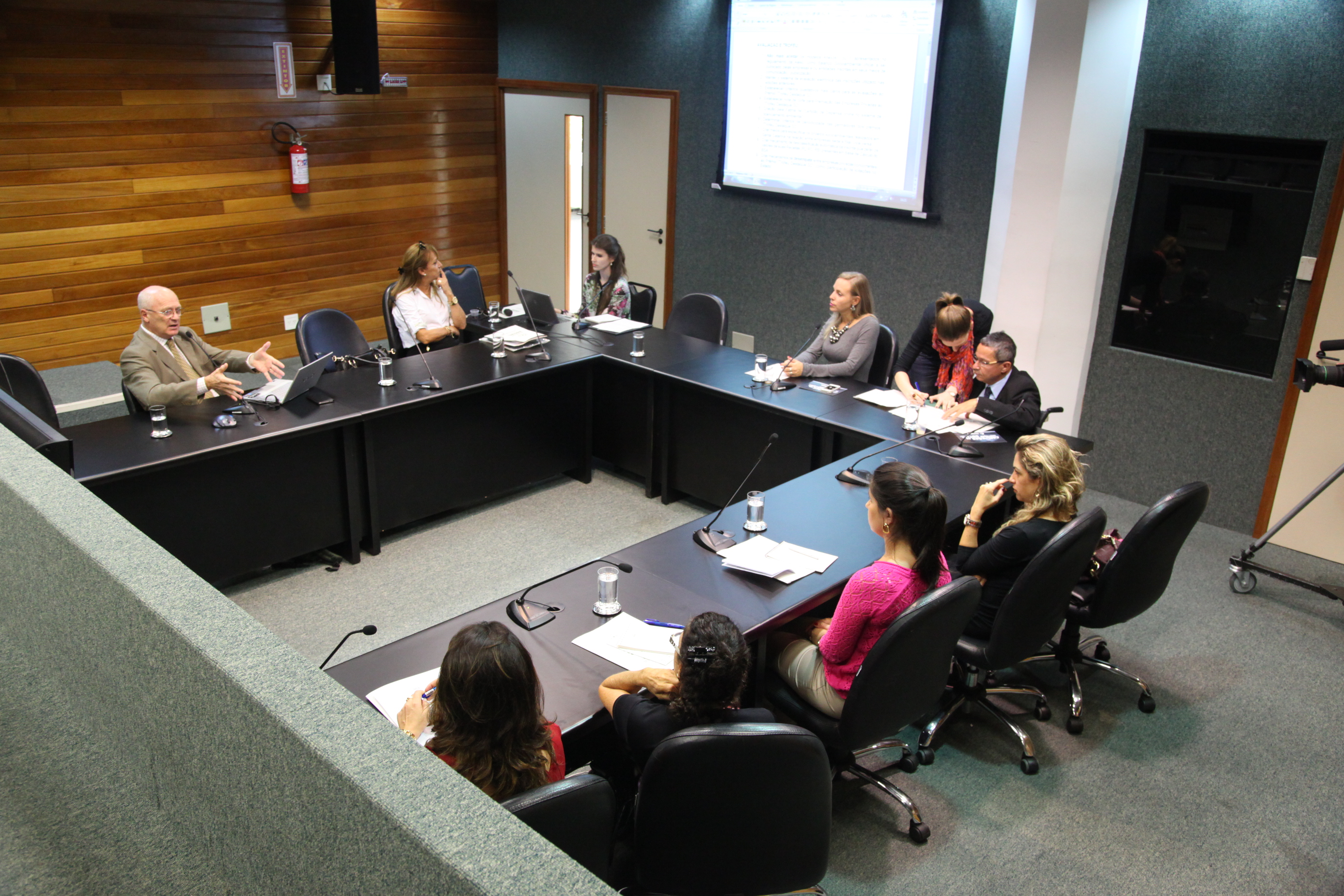 Reunião da Comissão Mista de Responsabilidade Social. Foto: Miriam Zomer/Agência AL