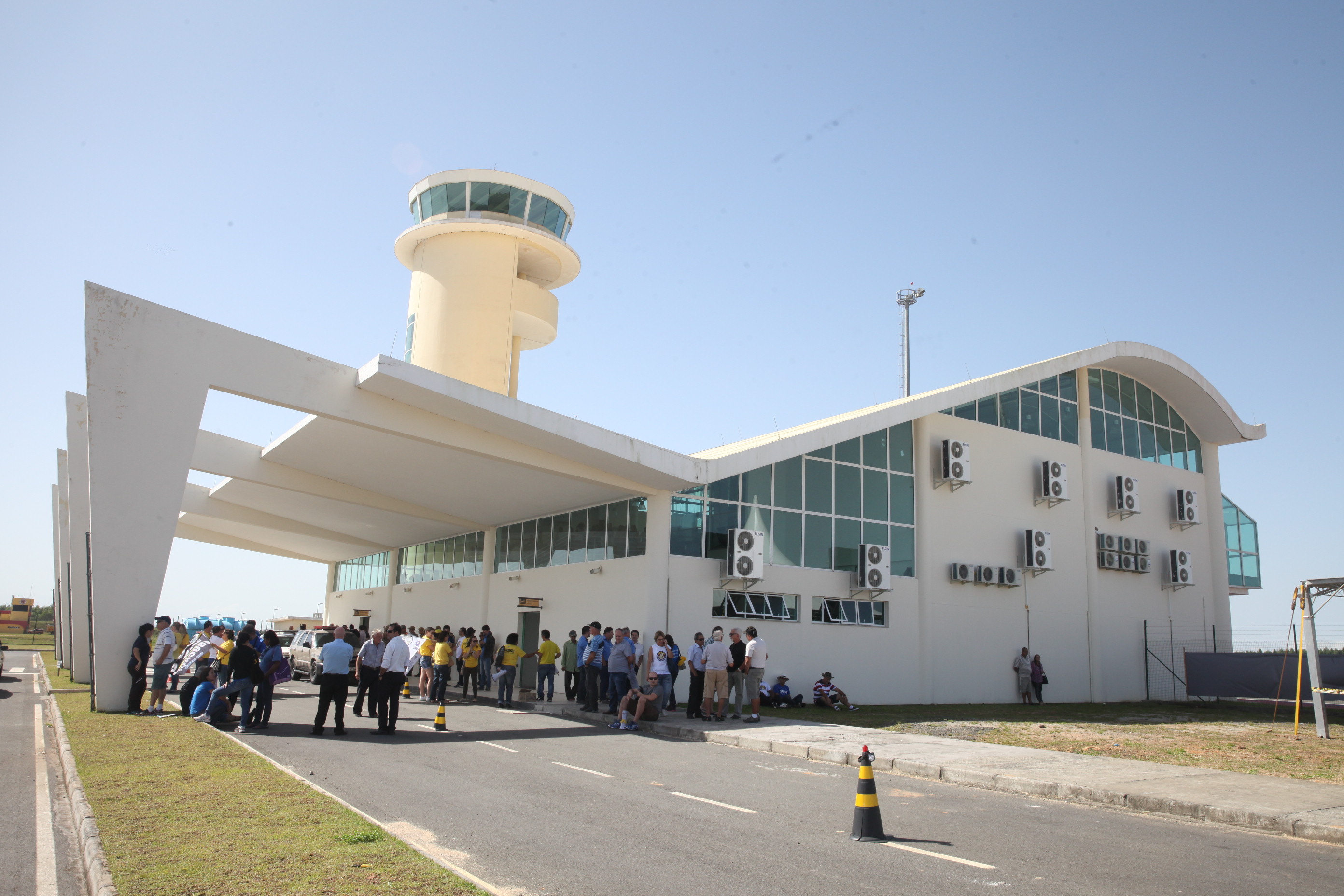 Inauguração do Aeroporto de Jaguaruna. Foto: Fábio Queiroz | Agência AL